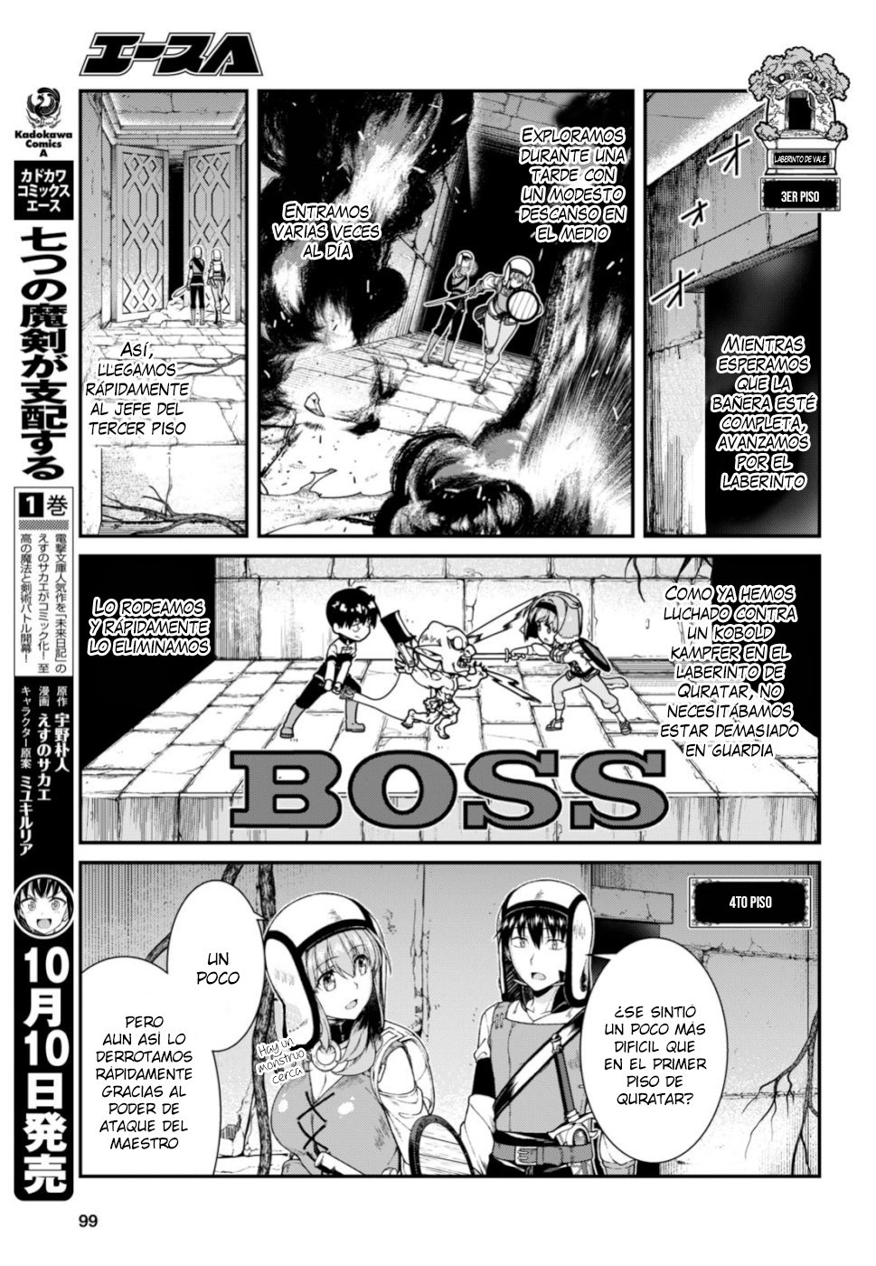 Isekai Meikyuu de Dorei Harem wo Capitulo 13 página 14