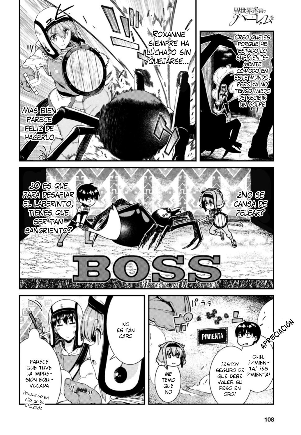 Isekai Meikyuu de Dorei Harem wo Capitulo 13 página 23