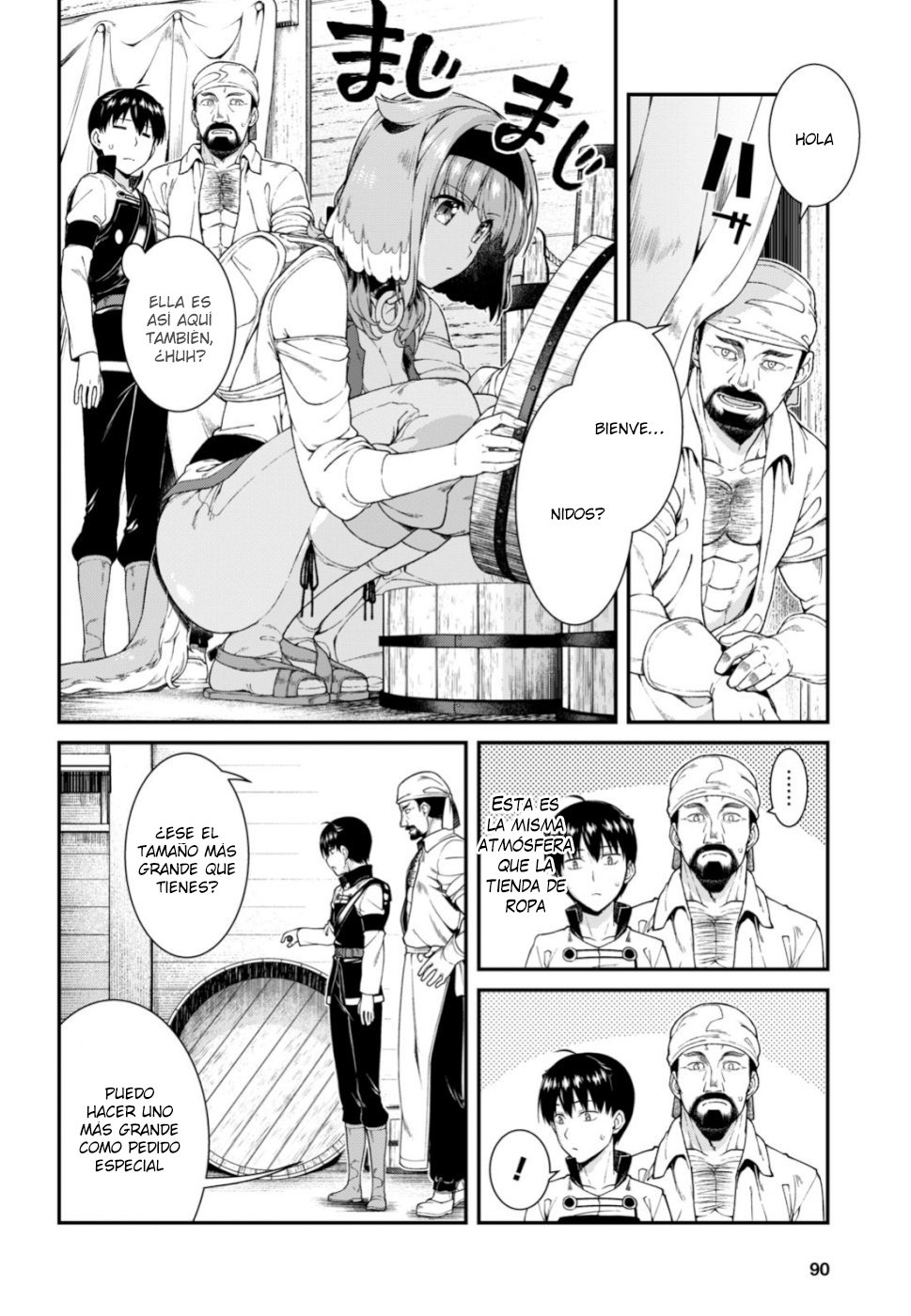 Isekai Meikyuu de Dorei Harem wo Capitulo 13 página 5