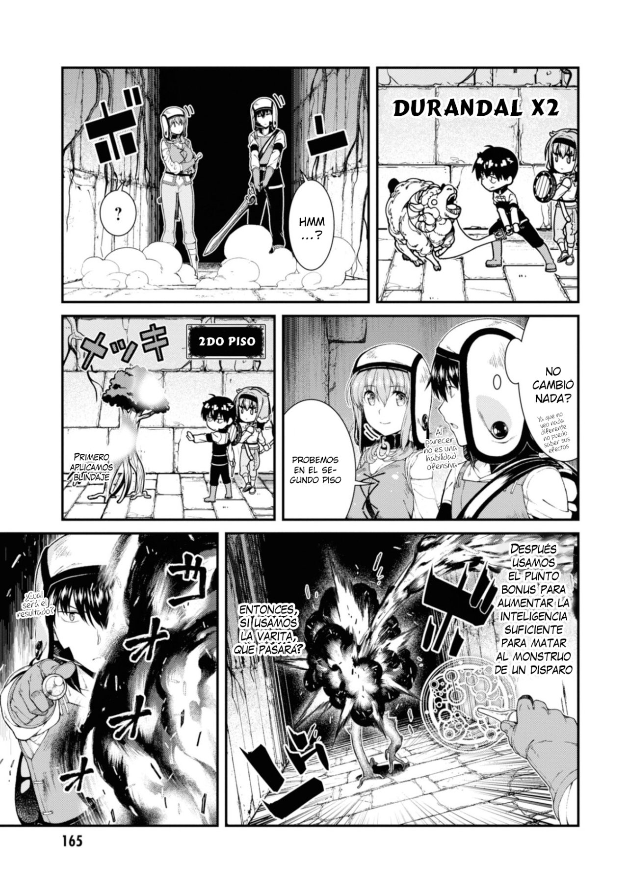 Isekai Meikyuu de Dorei Harem wo Capitulo 14.2 página 16