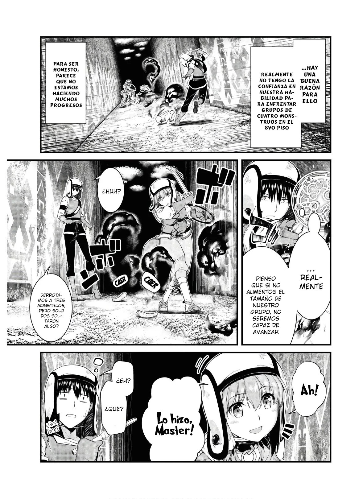 Isekai Meikyuu de Dorei Harem wo Capitulo 15.3 página 20
