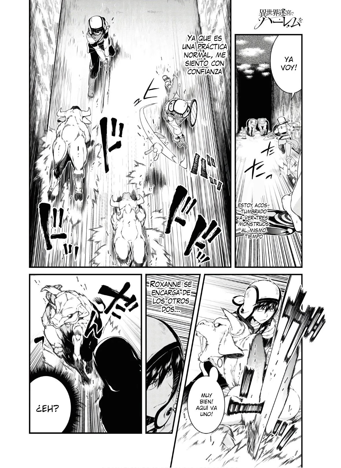 Isekai Meikyuu de Dorei Harem wo Capitulo 15.3 página 5