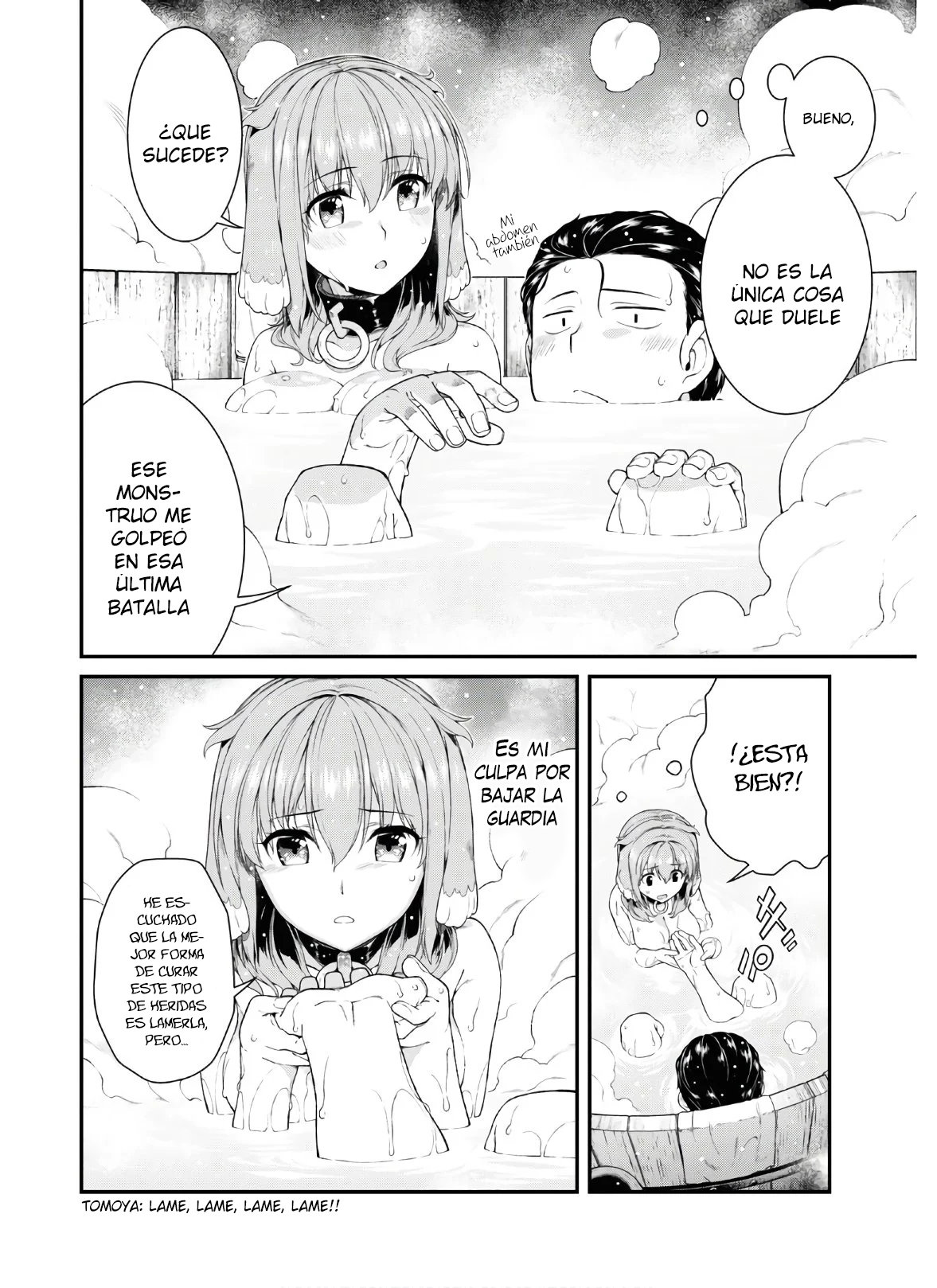 Isekai Meikyuu de Dorei Harem wo Capitulo 15.3 página 9