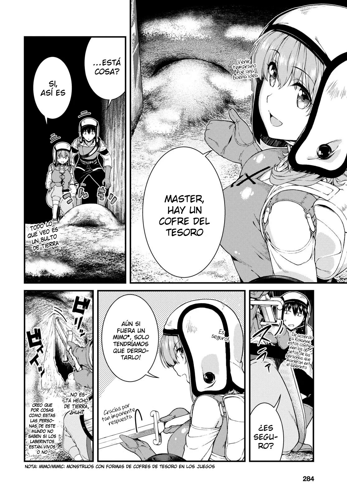 Isekai Meikyuu de Dorei Harem wo Capitulo 15: Descuido página 5