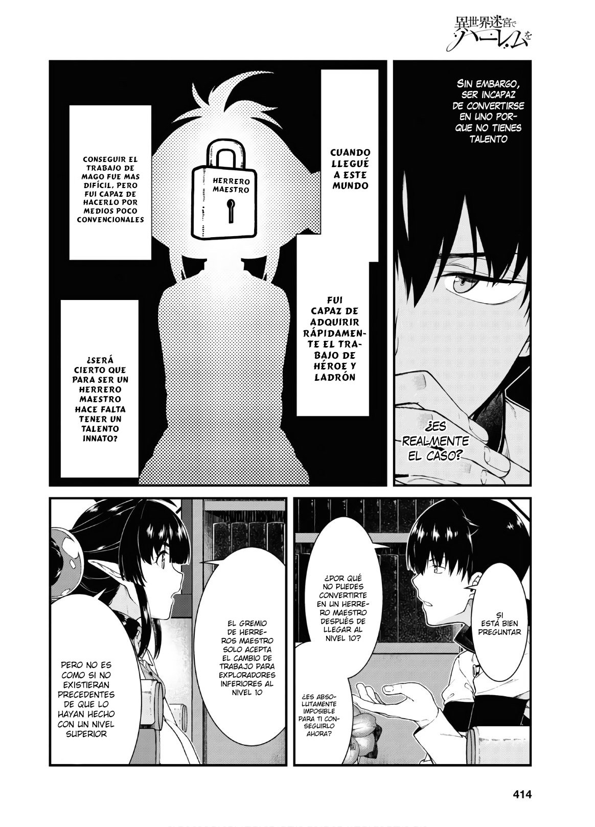Isekai Meikyuu de Dorei Harem wo Capitulo 16.2 página 10