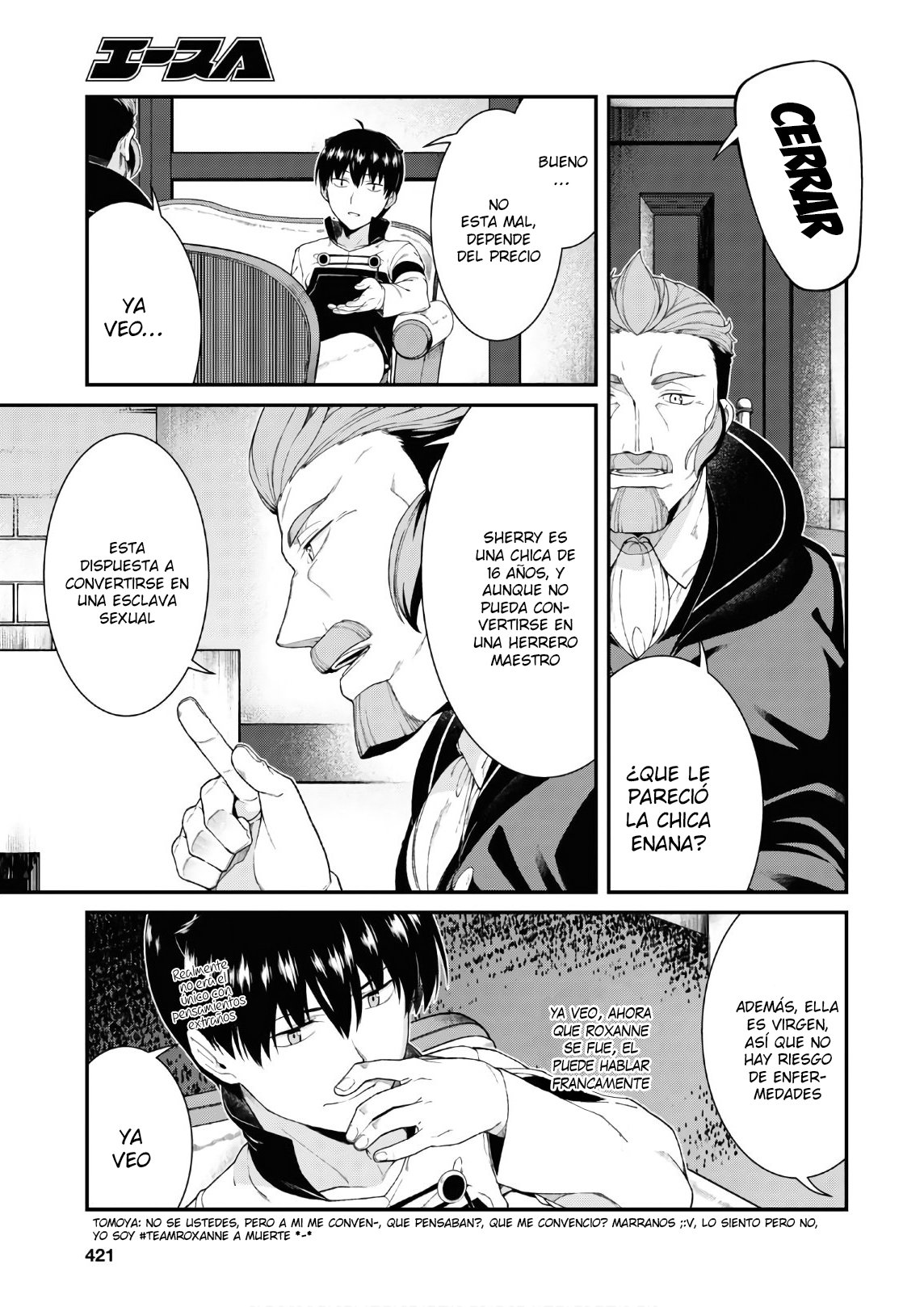 Isekai Meikyuu de Dorei Harem wo Capitulo 16.2 página 17