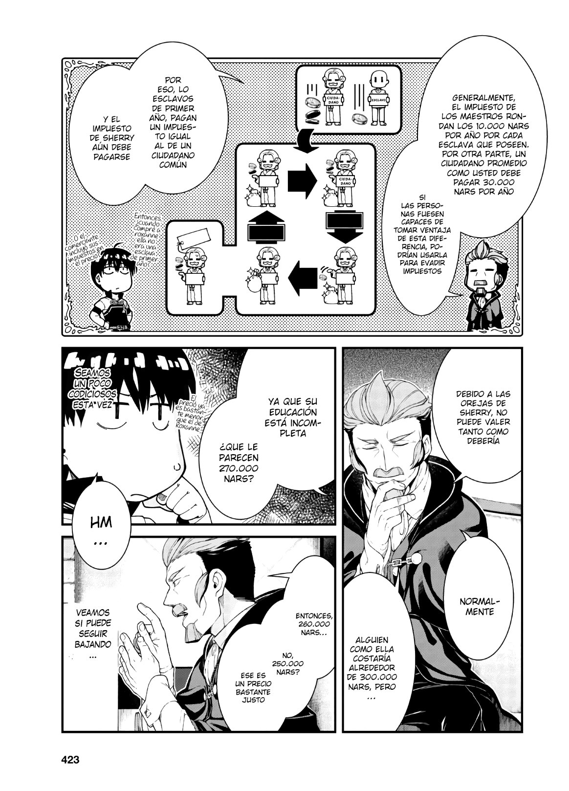 Isekai Meikyuu de Dorei Harem wo Capitulo 16.2 página 19