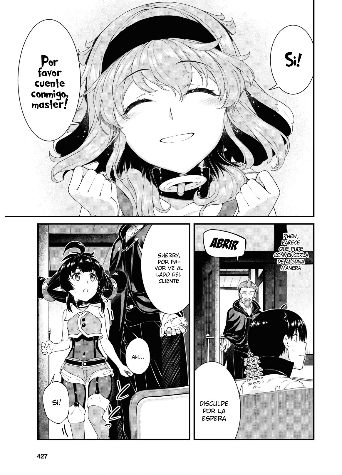 Isekai Meikyuu de Dorei Harem wo Capitulo 16.2 página 23