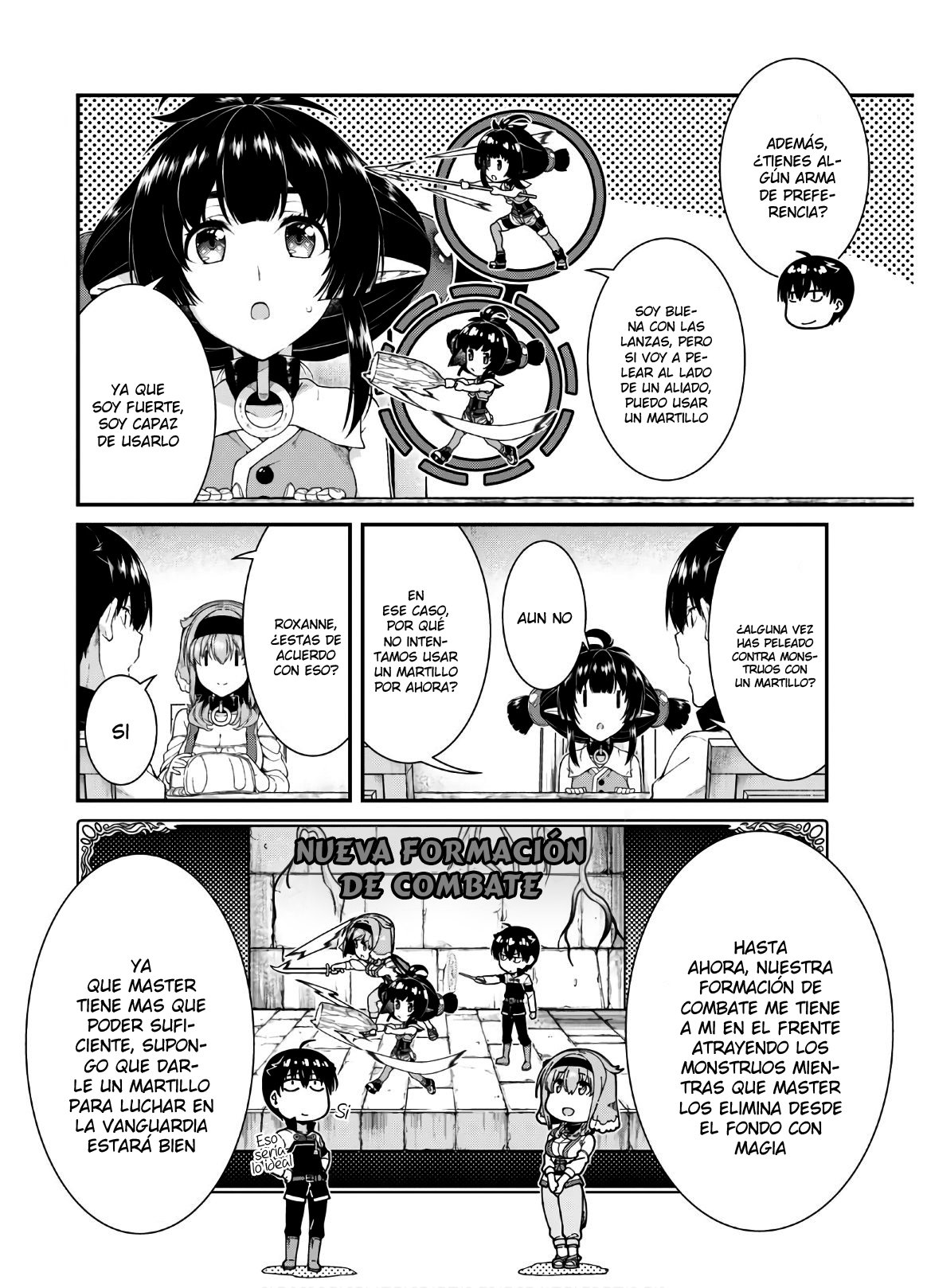 Isekai Meikyuu de Dorei Harem wo Capitulo 16.2 página 34