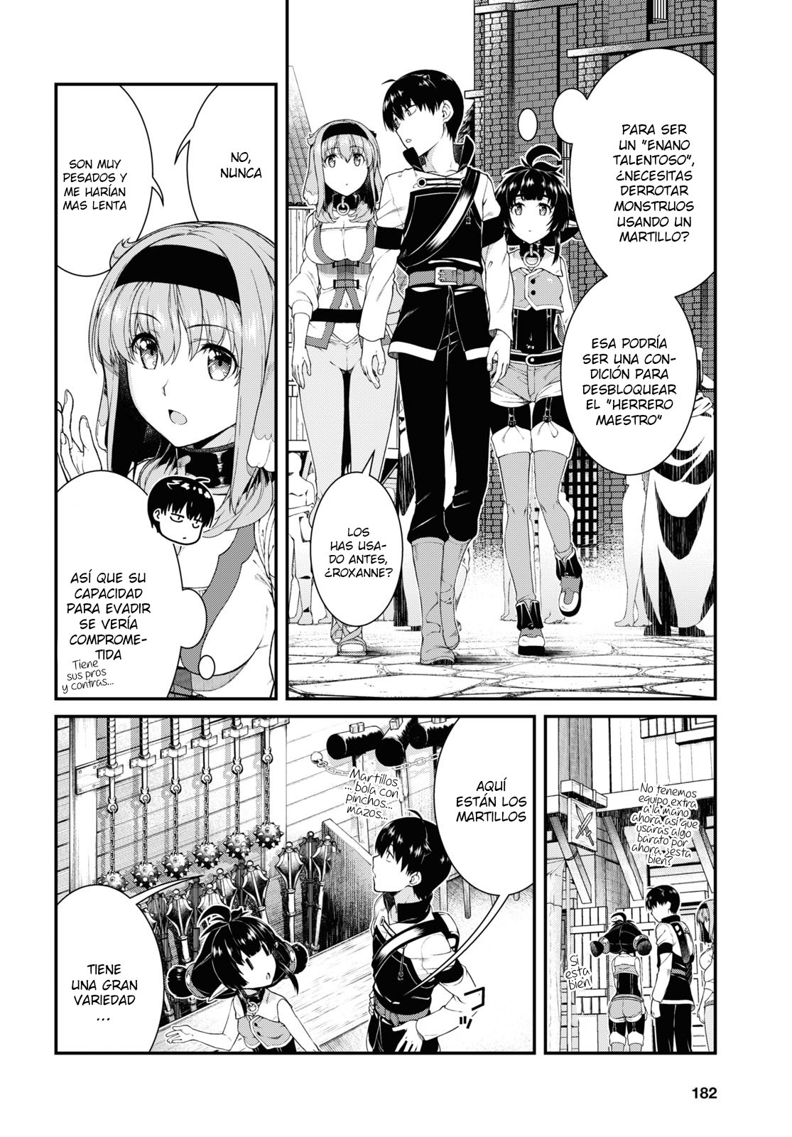 Isekai Meikyuu de Dorei Harem wo Capitulo 16.3 página 3