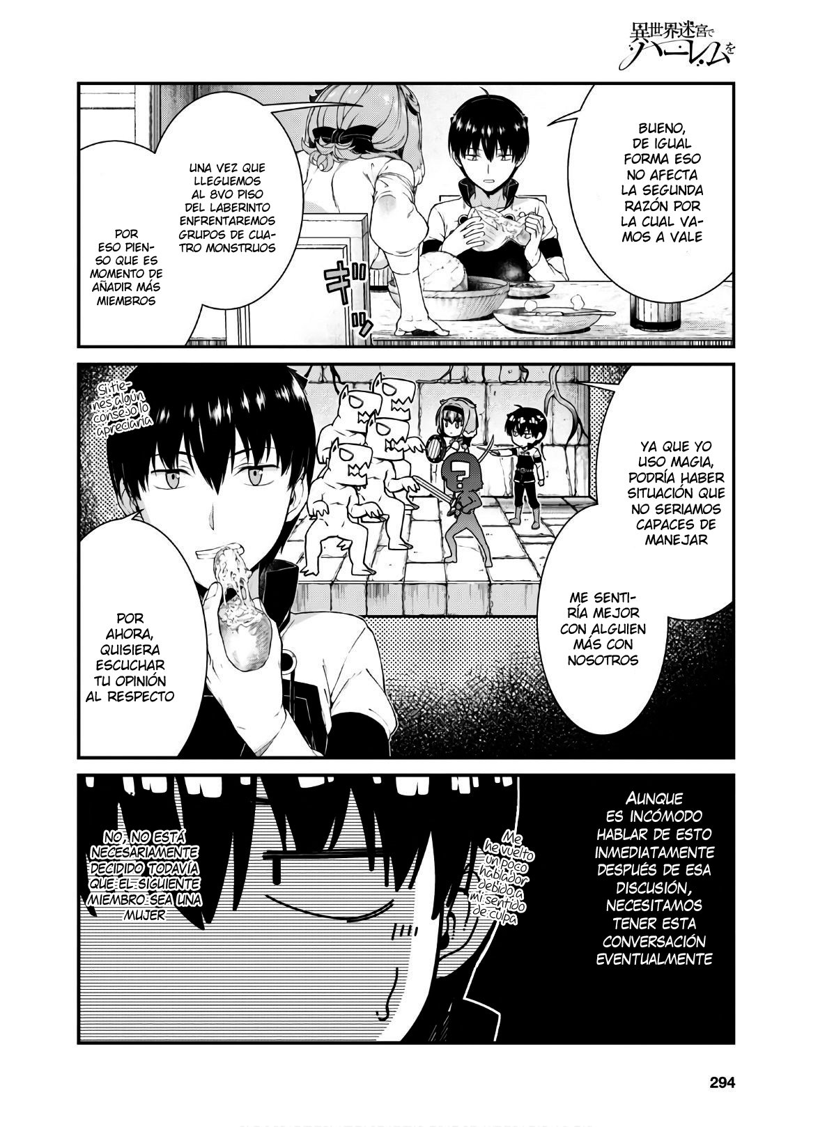 Isekai Meikyuu de Dorei Harem wo Capitulo 16 página 13