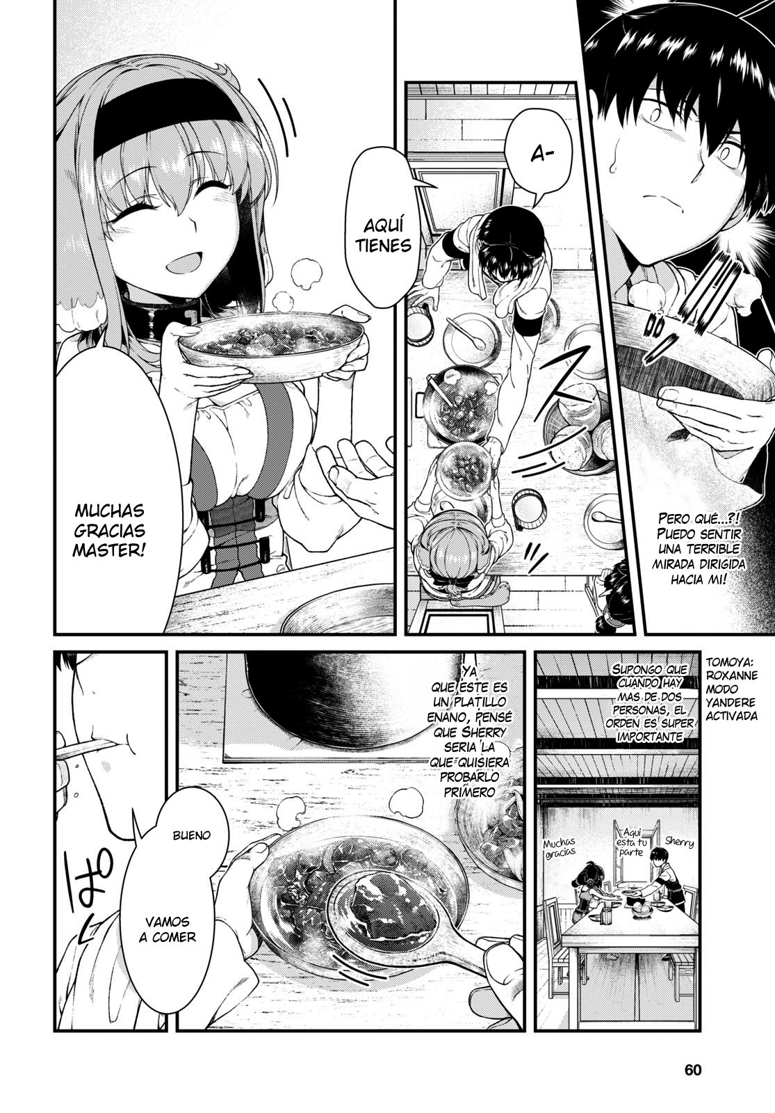 Isekai Meikyuu de Dorei Harem wo Capitulo 17.2 página 15