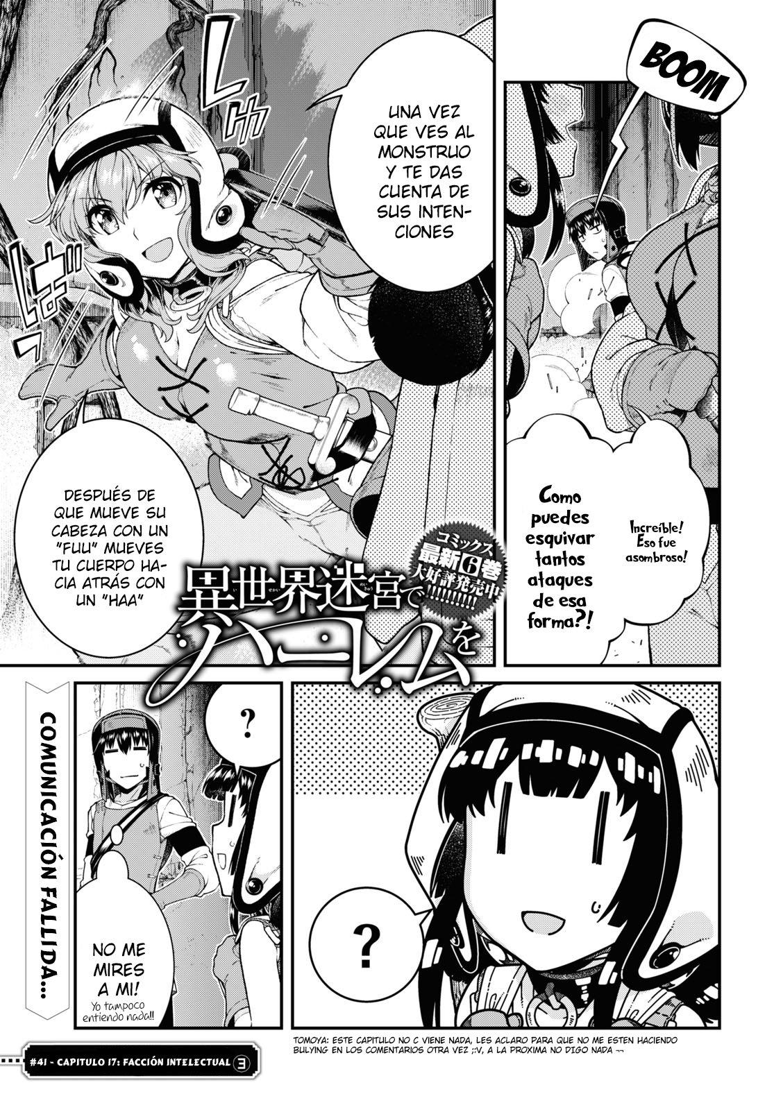 Isekai Meikyuu de Dorei Harem wo Capitulo 17.2 página 2