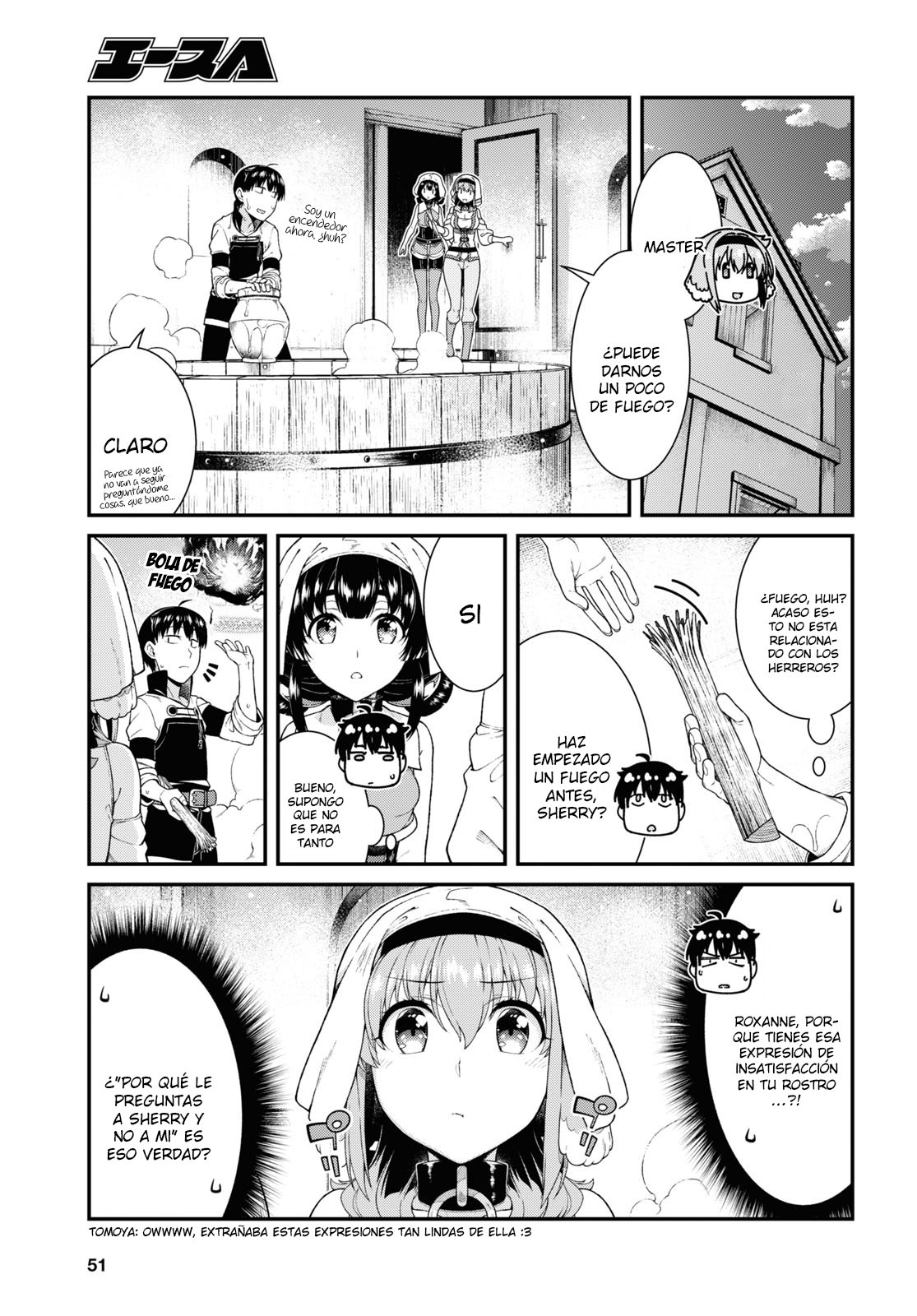 Isekai Meikyuu de Dorei Harem wo Capitulo 17.2 página 6
