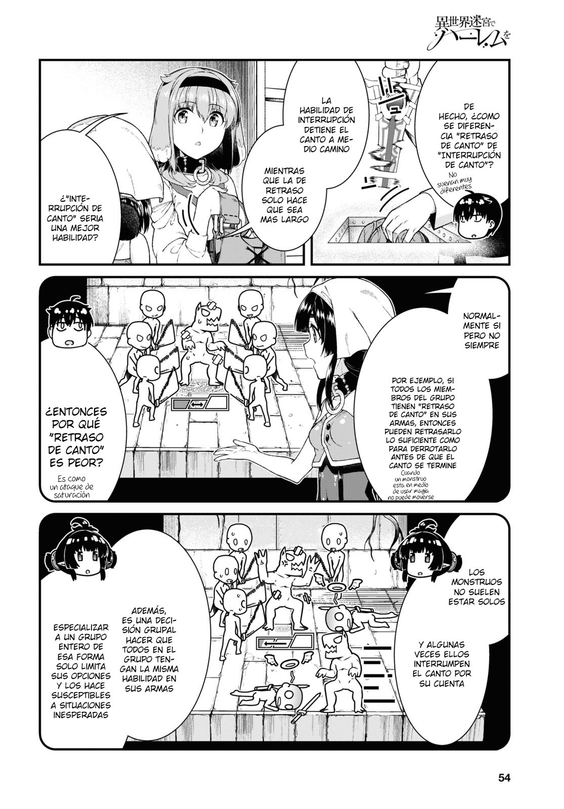 Isekai Meikyuu de Dorei Harem wo Capitulo 17.2 página 9