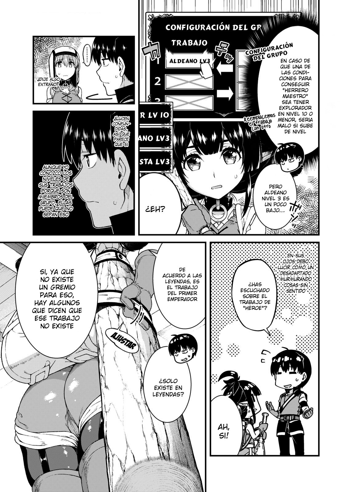 Isekai Meikyuu de Dorei Harem wo Capitulo 17 página 11