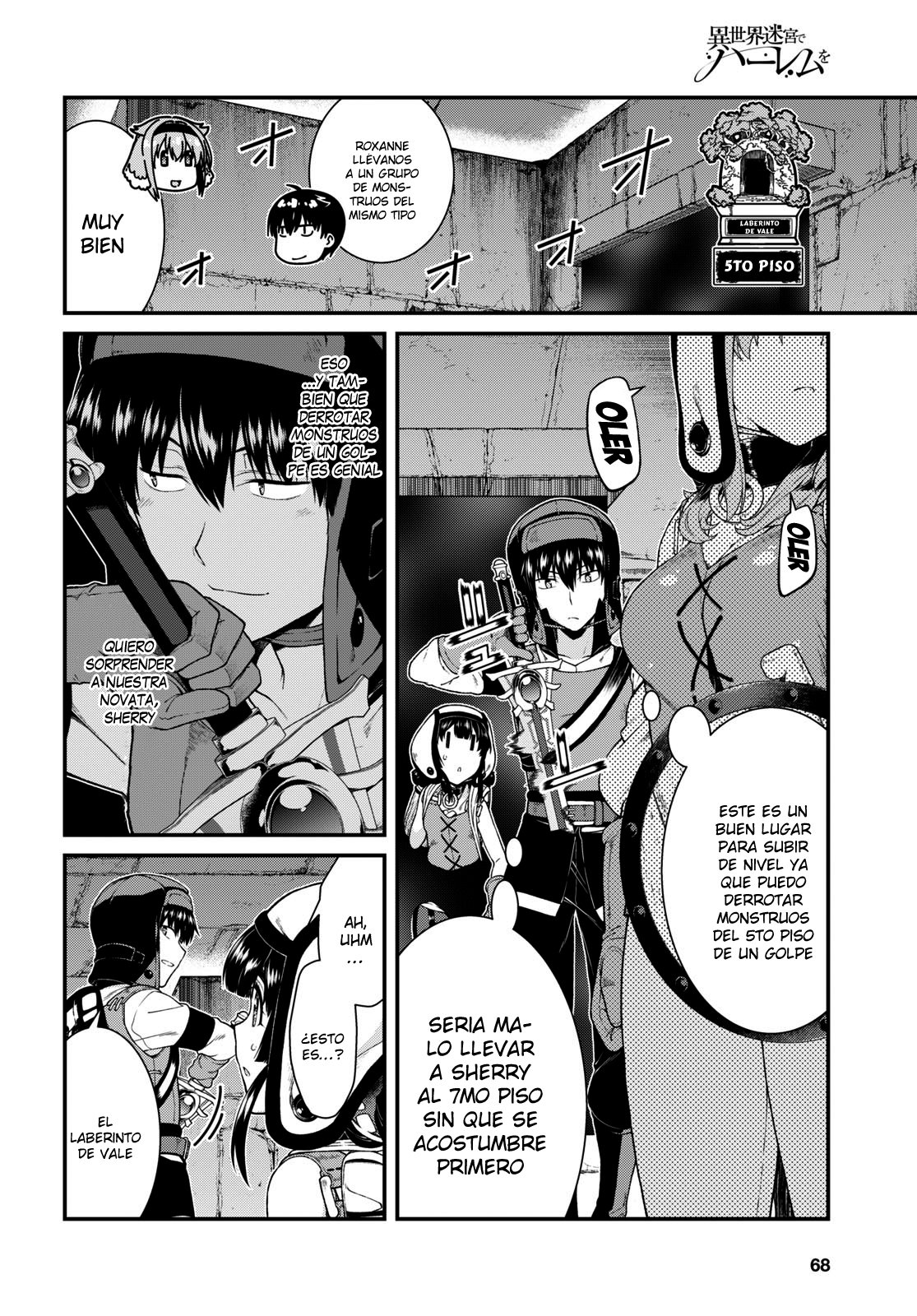 Isekai Meikyuu de Dorei Harem wo Capitulo 17 página 14