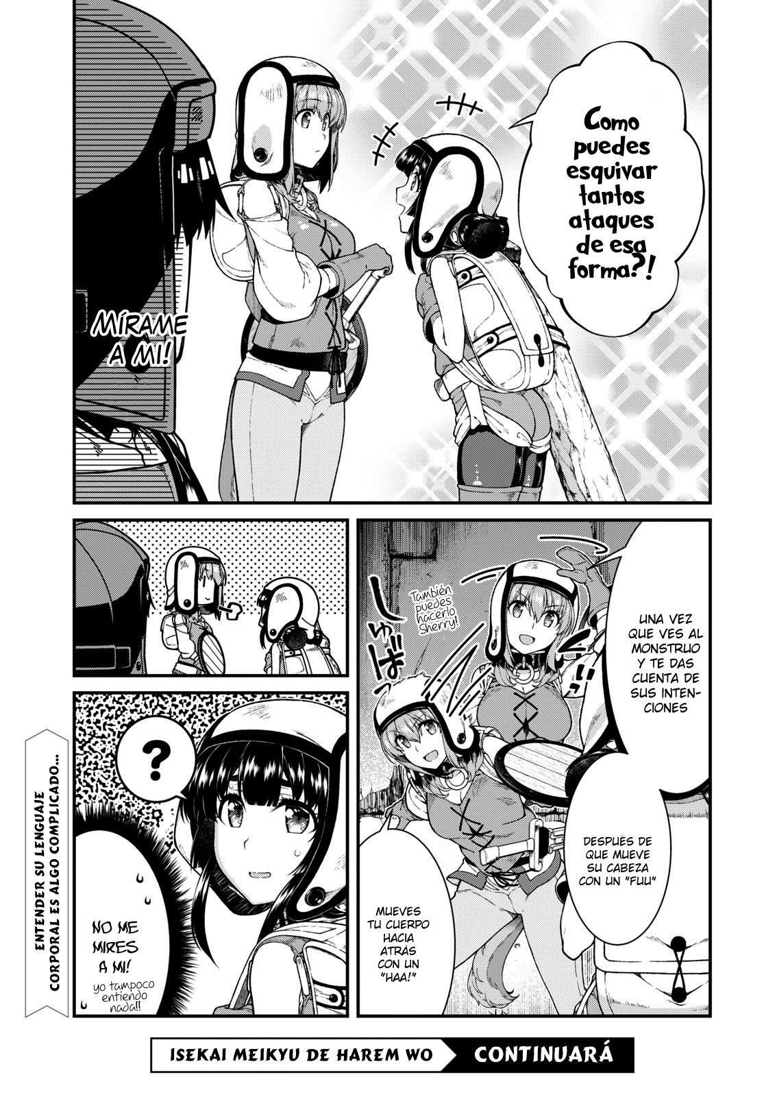 Isekai Meikyuu de Dorei Harem wo Capitulo 17 página 17