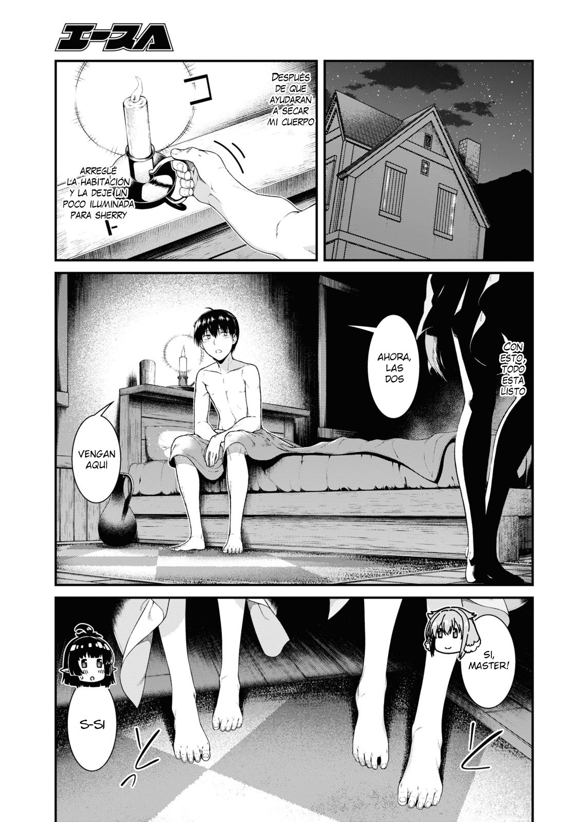 Isekai Meikyuu de Dorei Harem wo Capitulo 18.2 página 10