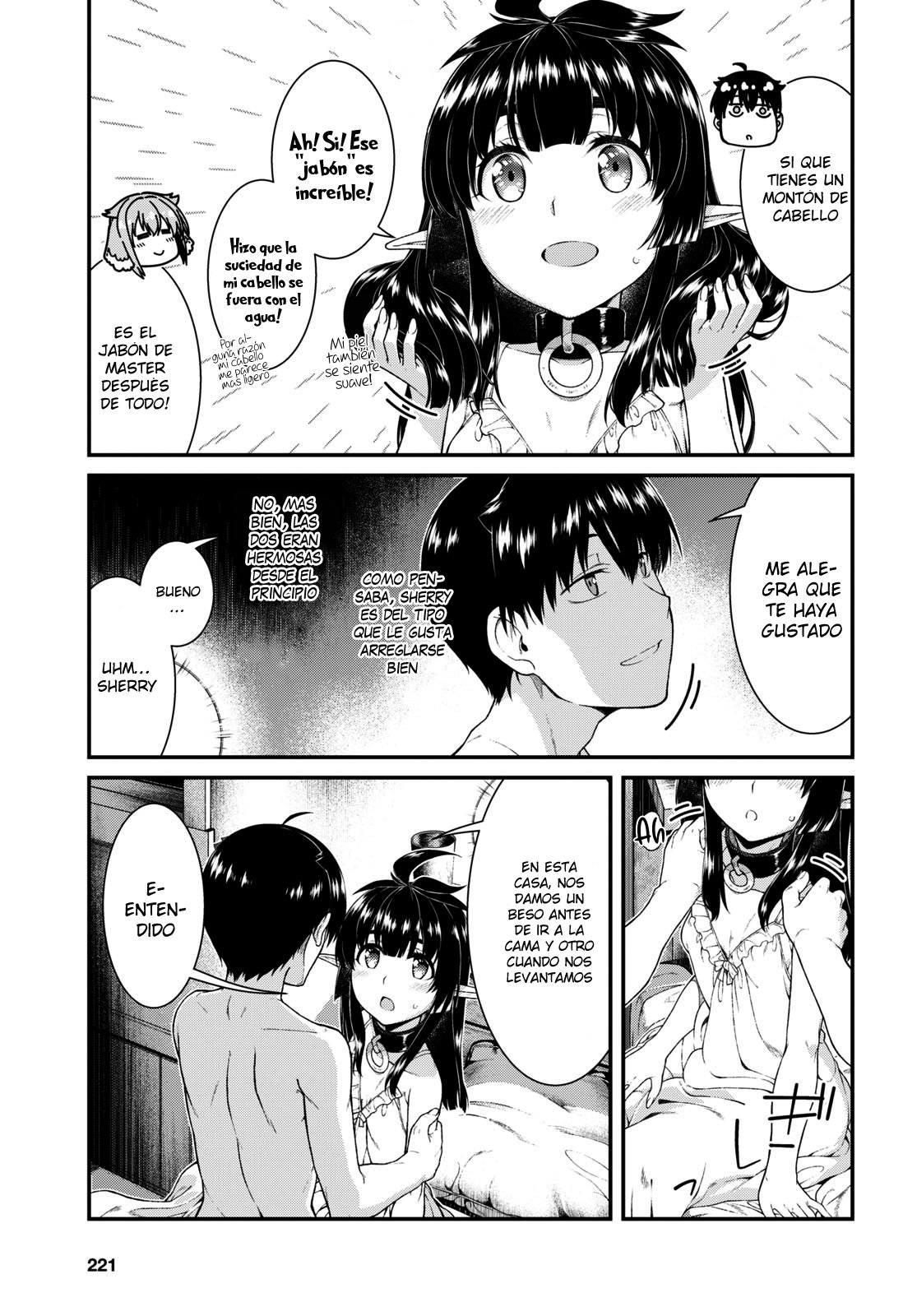 Isekai Meikyuu de Dorei Harem wo Capitulo 18.2 página 12