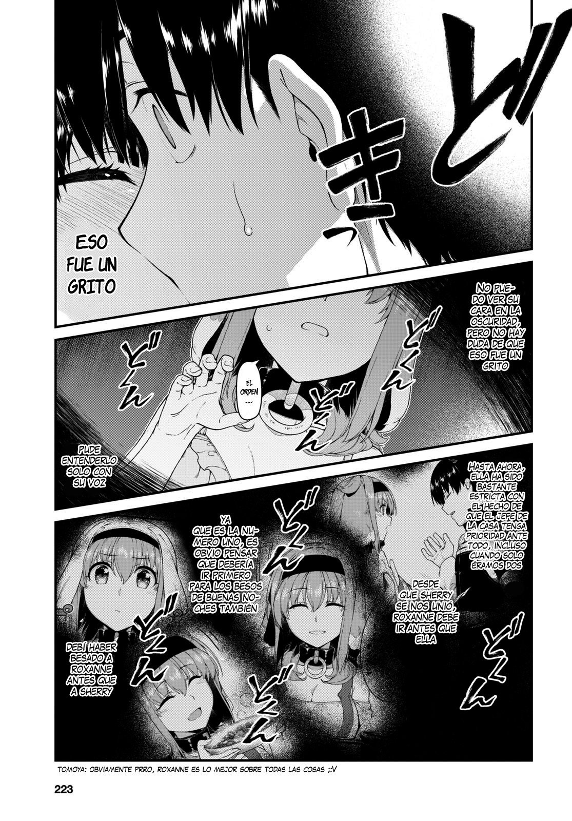 Isekai Meikyuu de Dorei Harem wo Capitulo 18.2 página 14