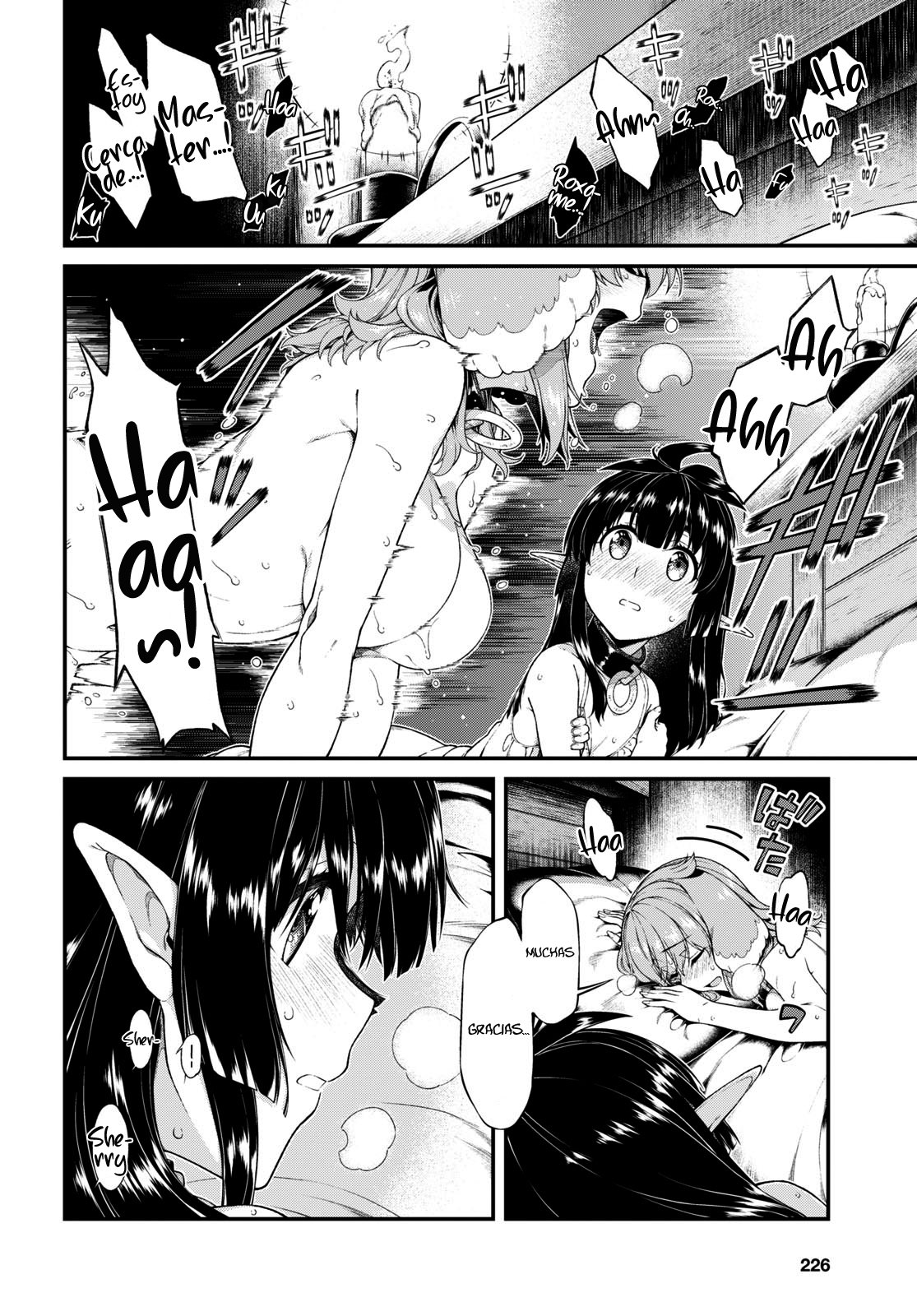 Isekai Meikyuu de Dorei Harem wo Capitulo 18.2 página 17