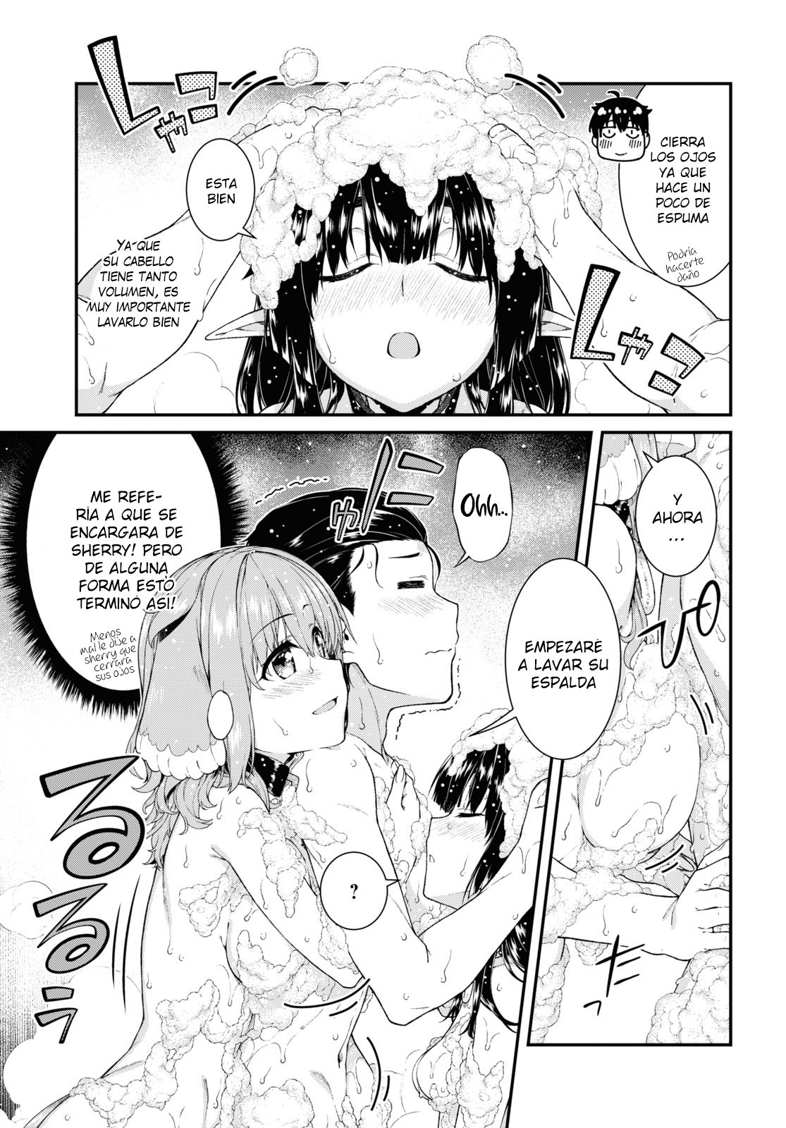 Isekai Meikyuu de Dorei Harem wo Capitulo 18.2 página 4