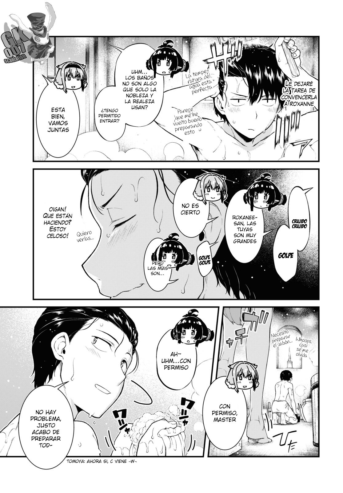 Isekai Meikyuu de Dorei Harem wo Capitulo 18 página 5