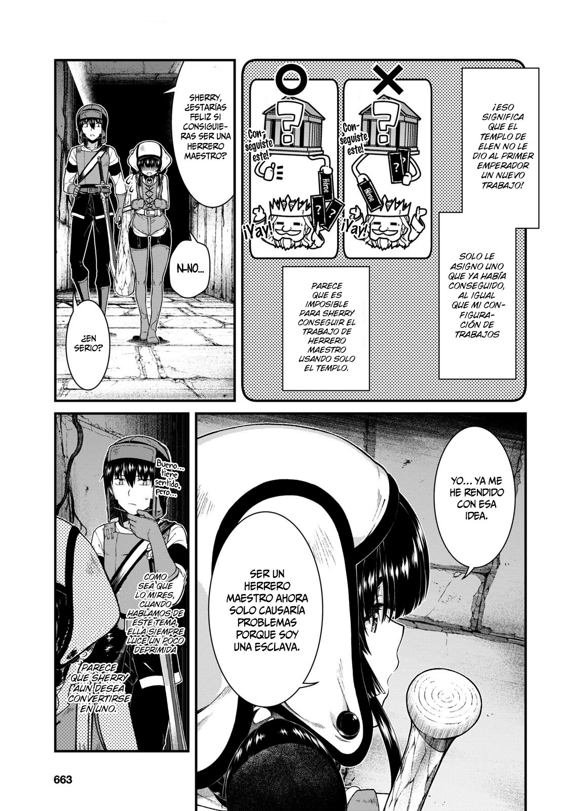 Isekai Meikyuu de Dorei Harem wo Capitulo 19.2 página 13