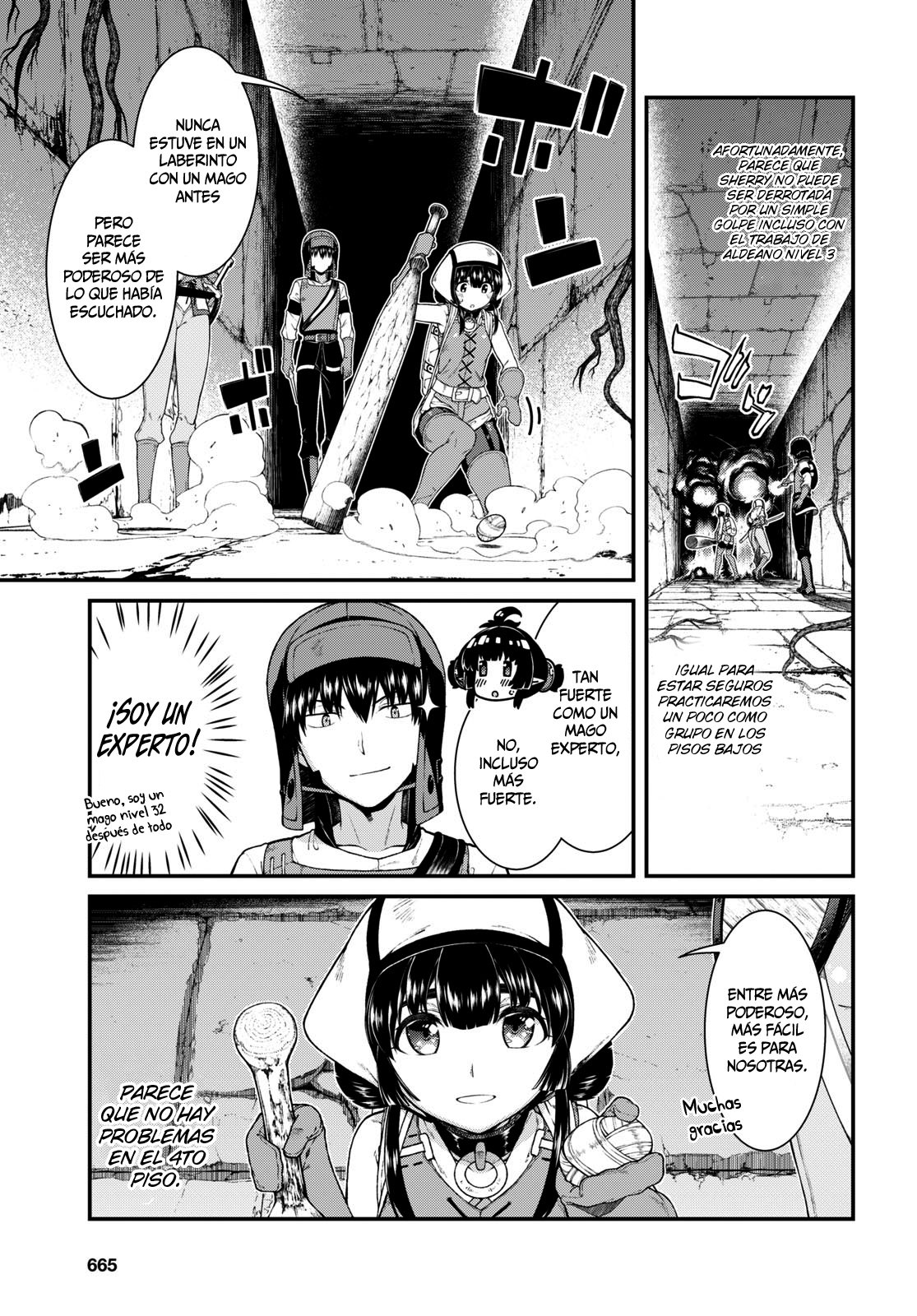 Isekai Meikyuu de Dorei Harem wo Capitulo 19.2 página 15