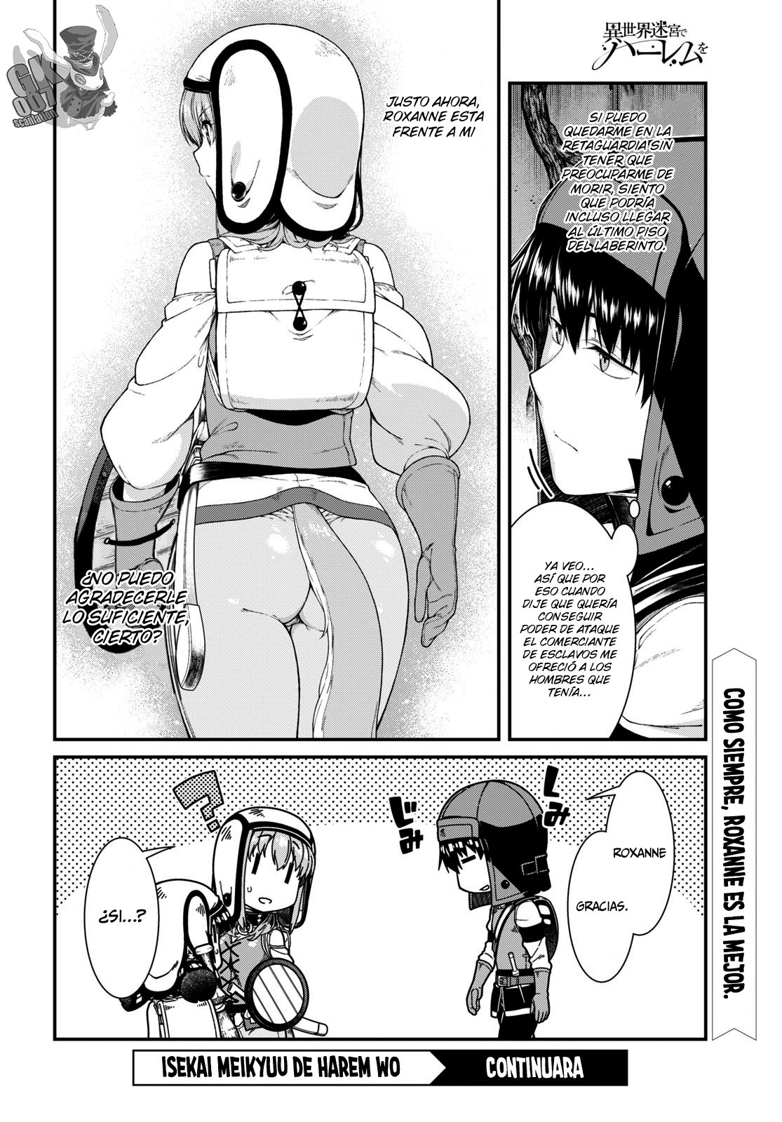 Isekai Meikyuu de Dorei Harem wo Capitulo 19.2 página 18