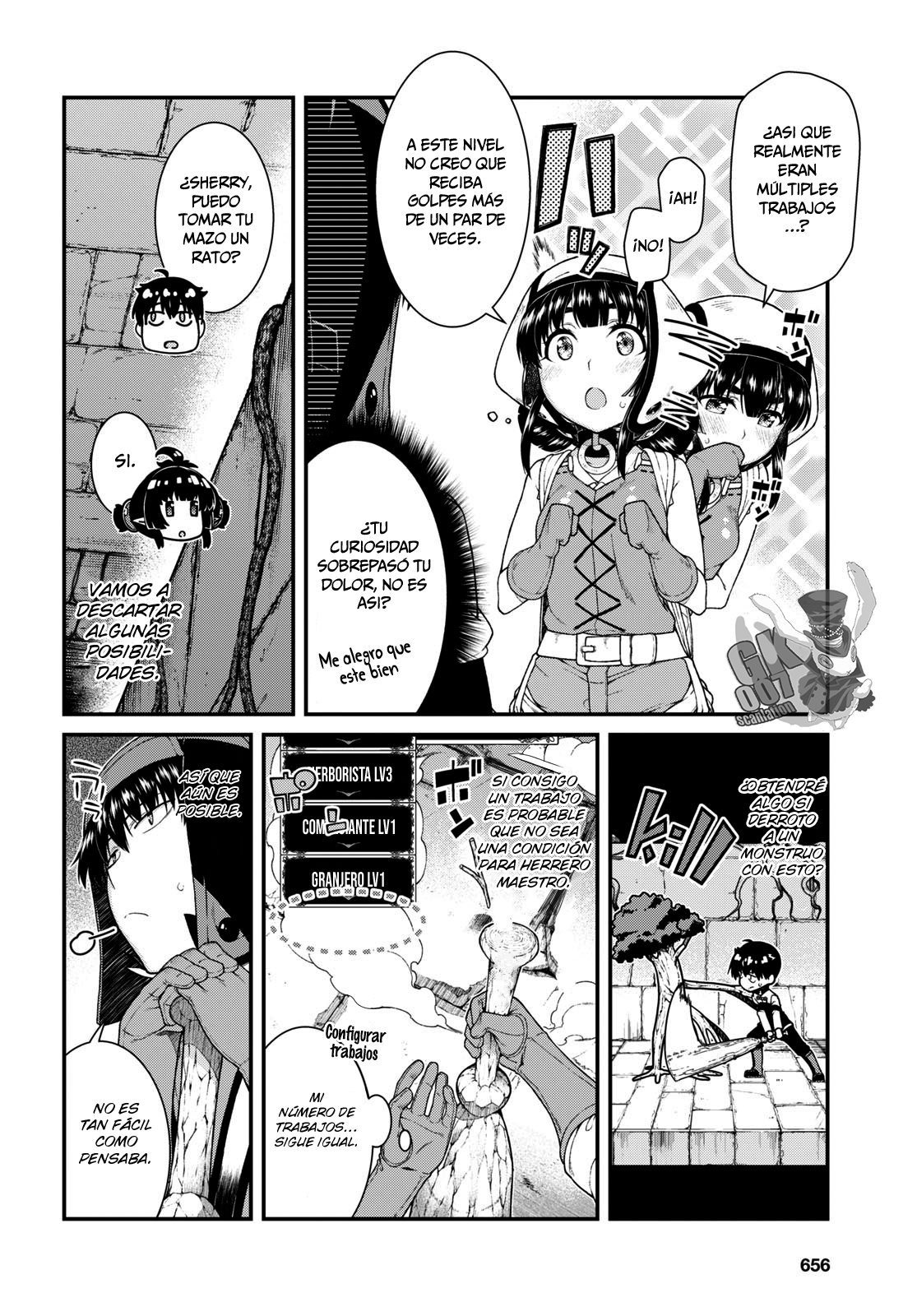 Isekai Meikyuu de Dorei Harem wo Capitulo 19.2 página 6