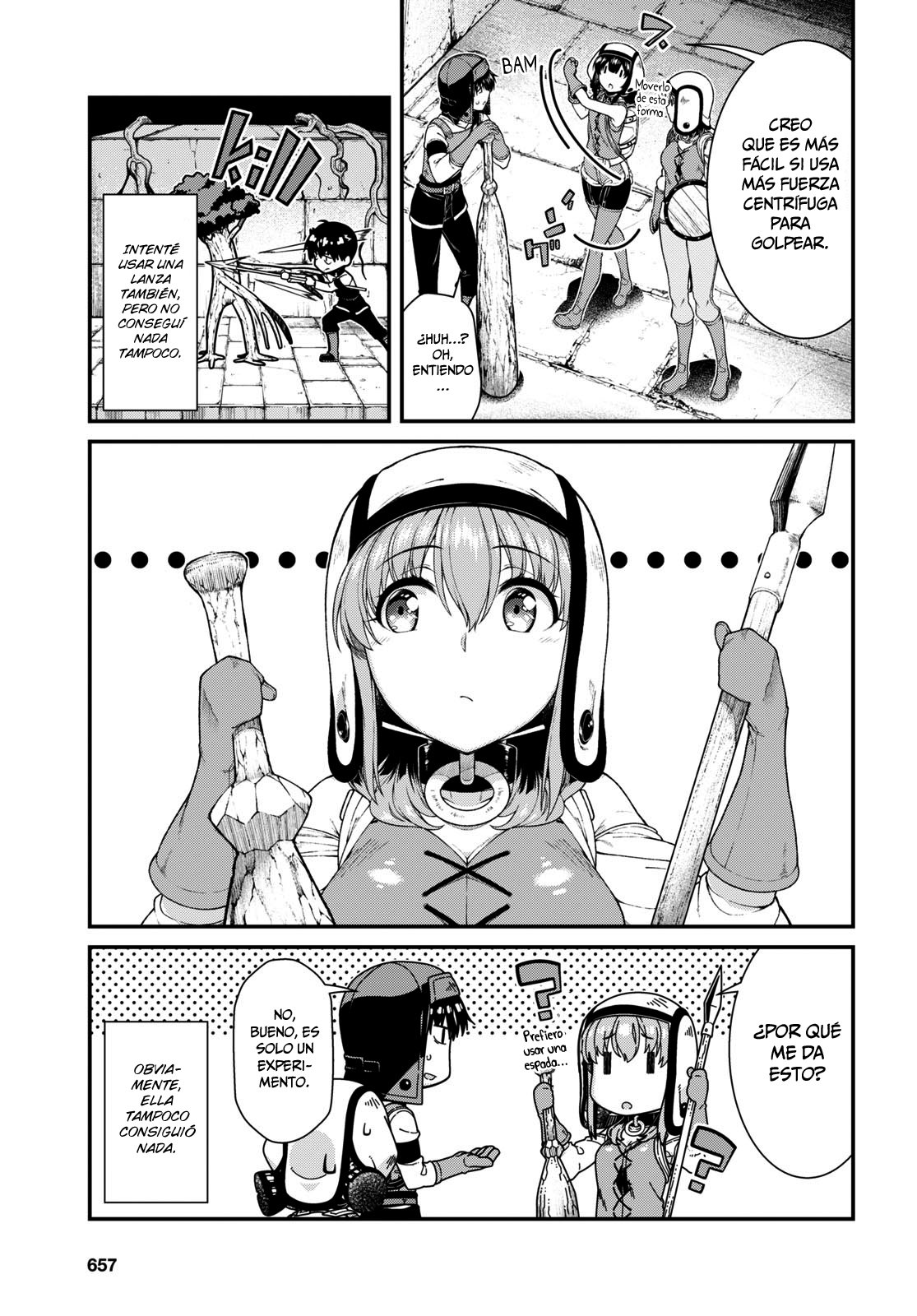 Isekai Meikyuu de Dorei Harem wo Capitulo 19.2 página 7