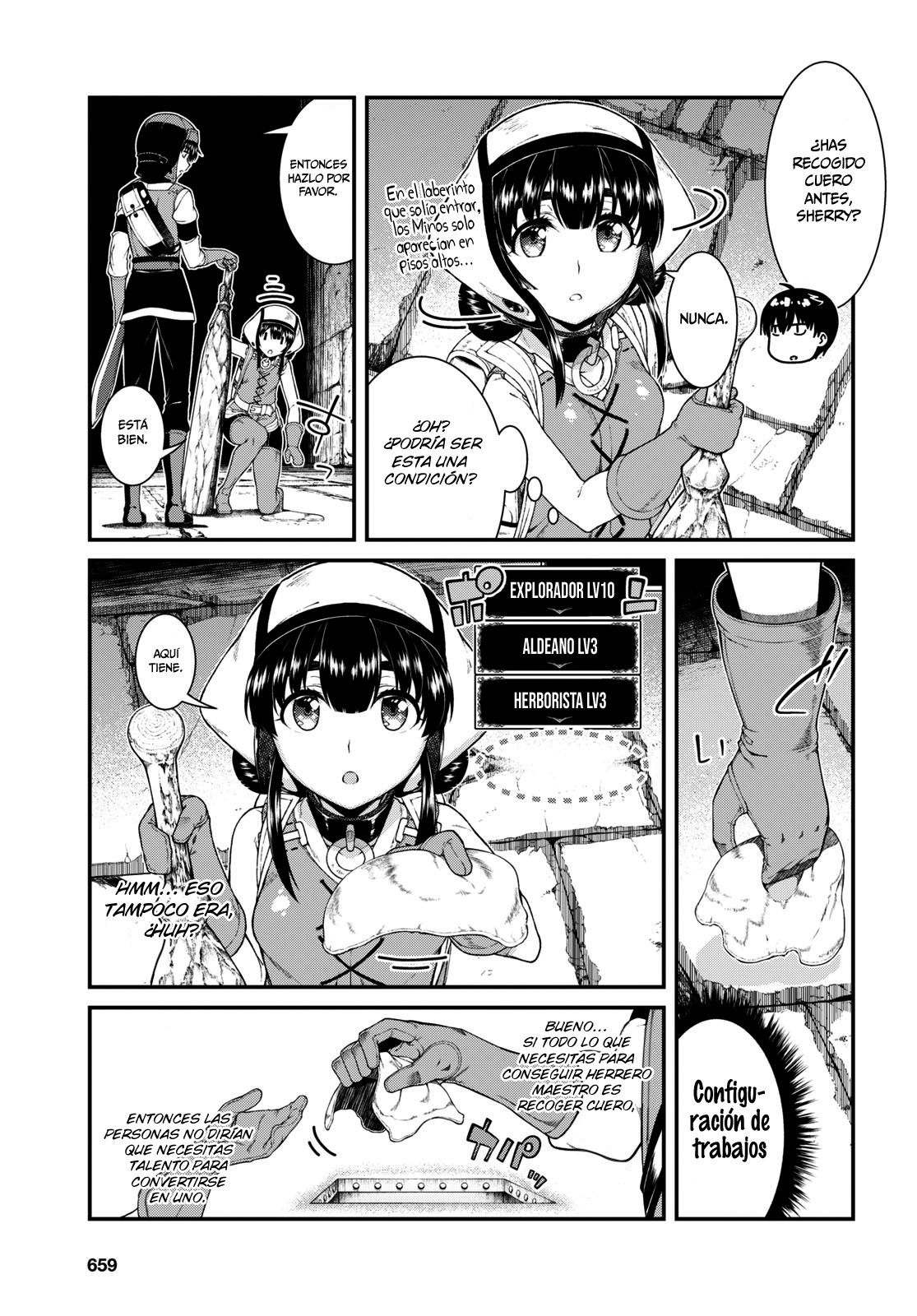 Isekai Meikyuu de Dorei Harem wo Capitulo 19.2 página 9