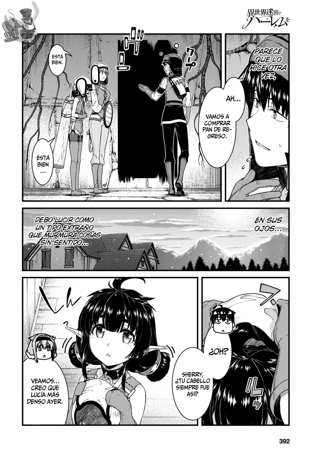 Isekai Meikyuu de Dorei Harem wo Capitulo 19.5 página 15