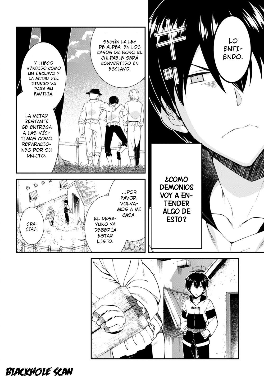 Isekai Meikyuu de Dorei Harem wo Capitulo 2 página 17