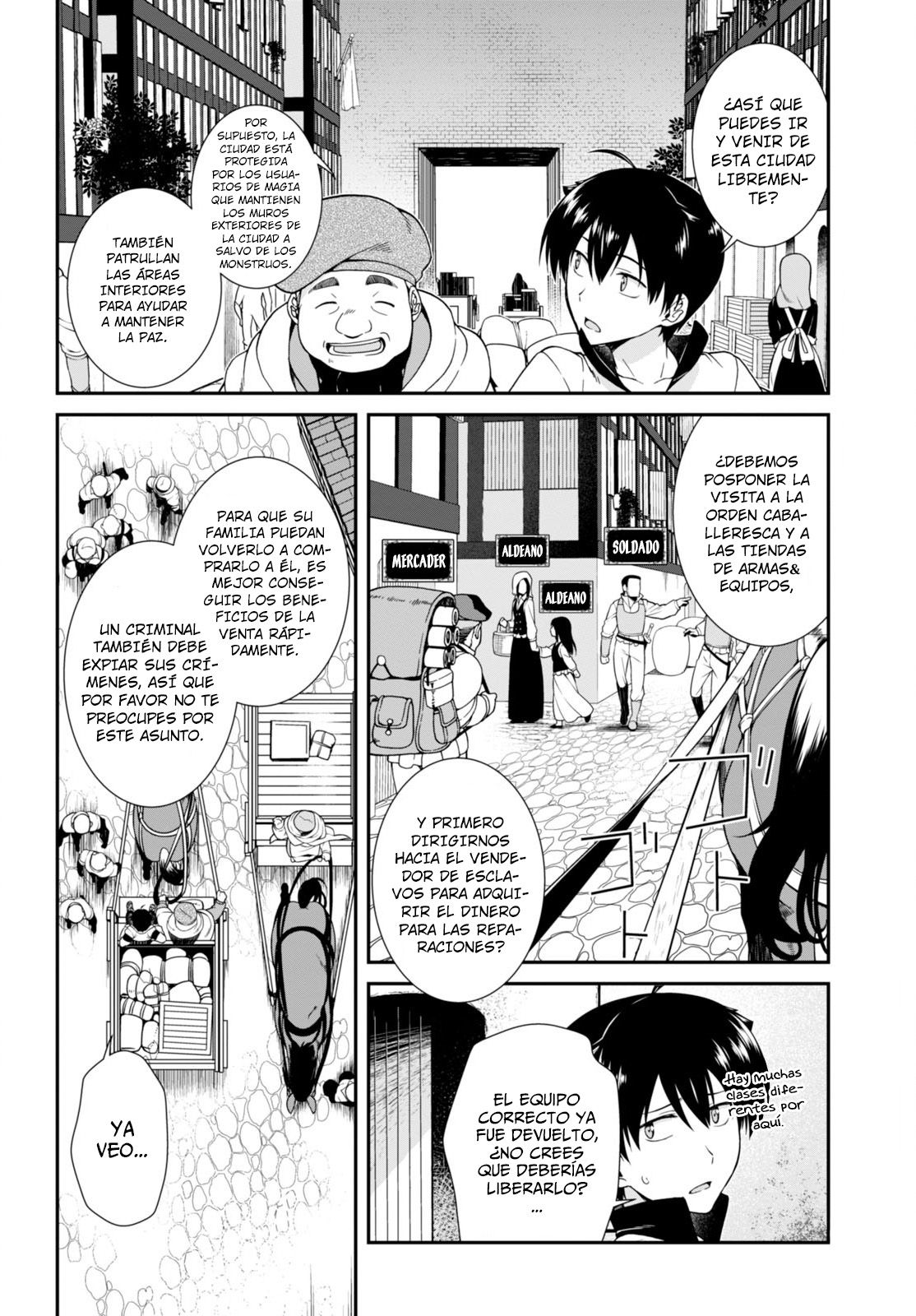 Isekai Meikyuu de Dorei Harem wo Capitulo 2 página 21