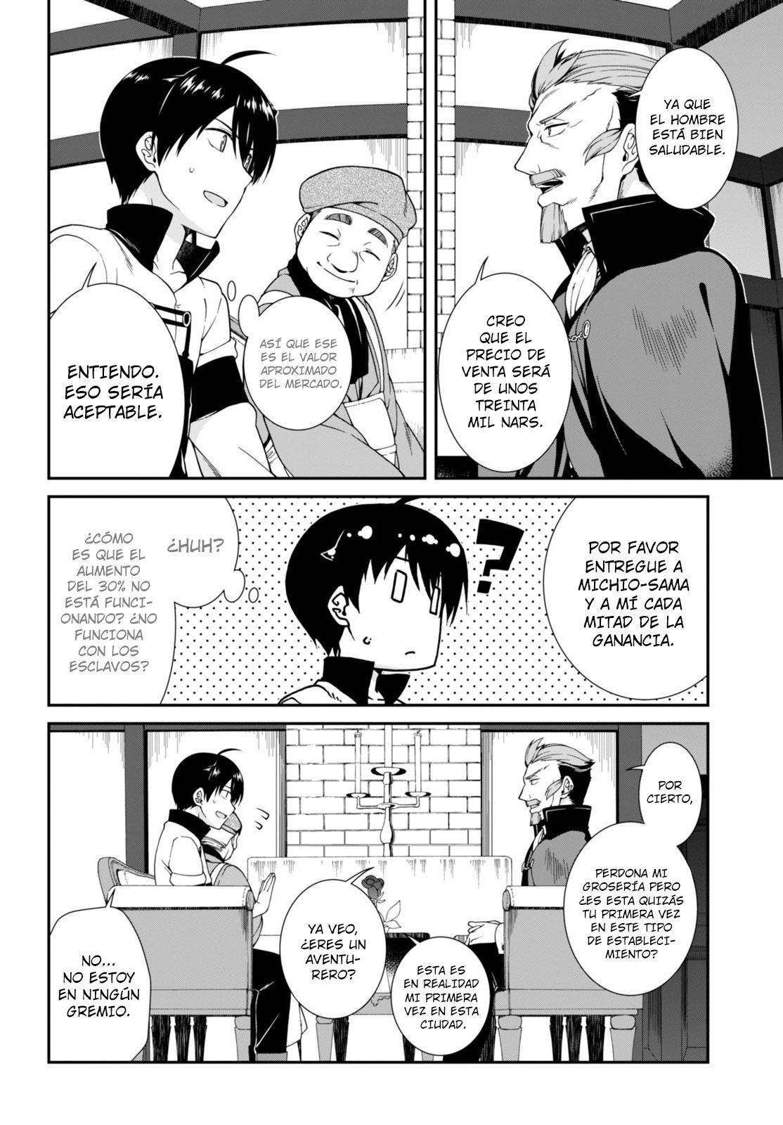 Isekai Meikyuu de Dorei Harem wo Capitulo 2 página 28