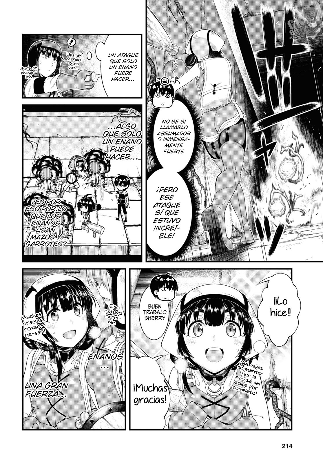 Isekai Meikyuu de Dorei Harem wo Capitulo 20.4 página 15
