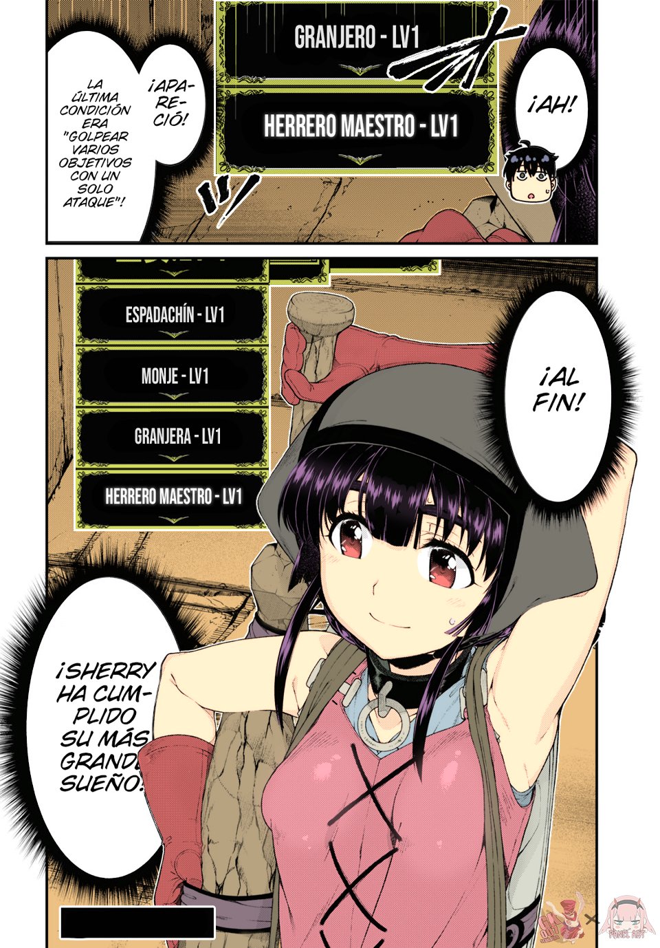 Isekai Meikyuu de Dorei Harem wo Capitulo 20.4 página 18