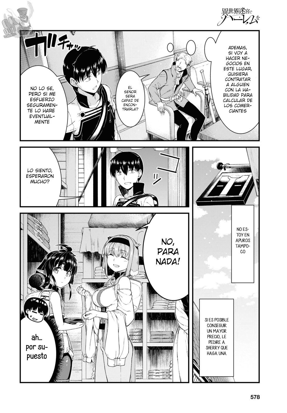 Isekai Meikyuu de Dorei Harem wo Capitulo 20.5 página 14