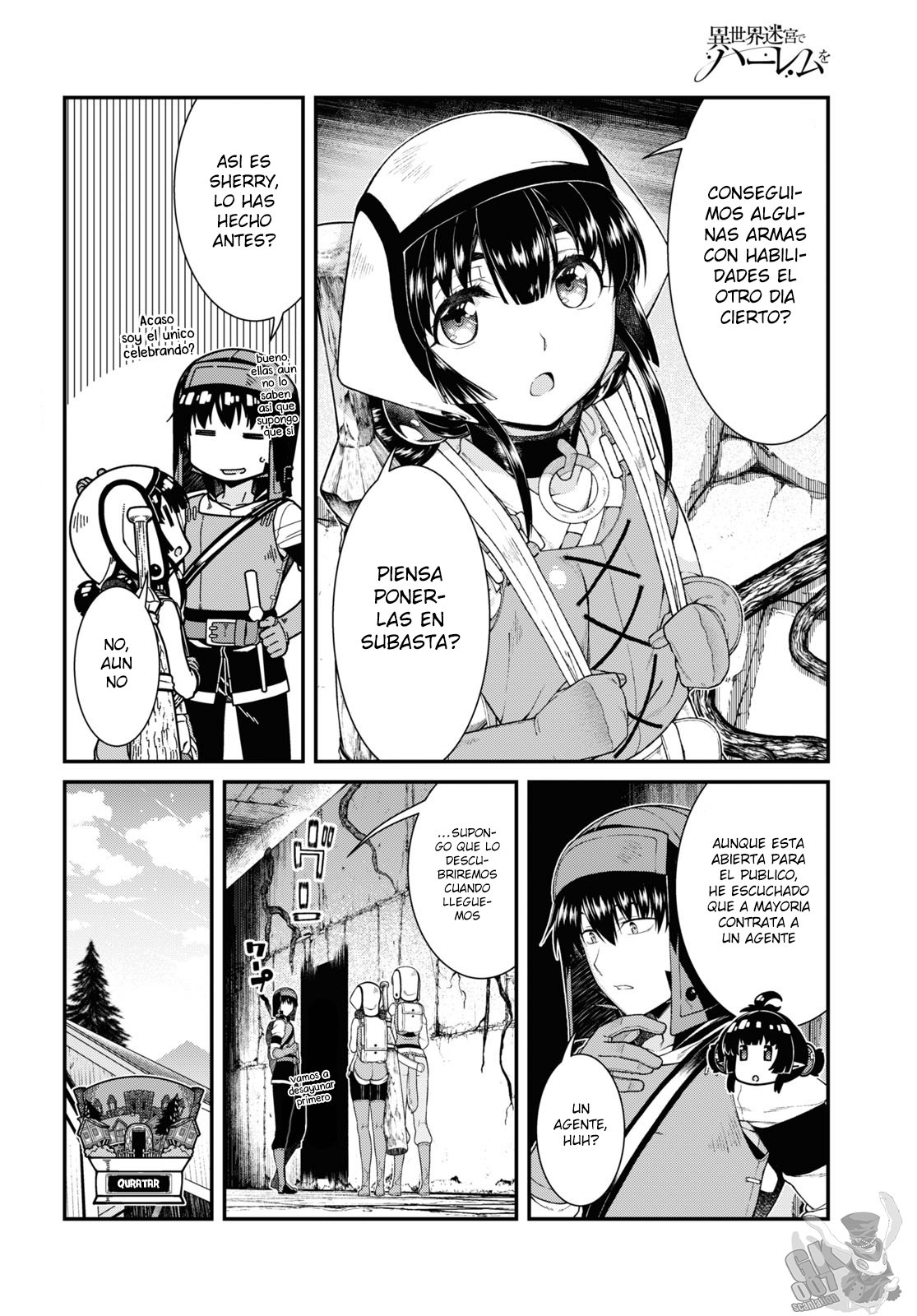 Isekai Meikyuu de Dorei Harem wo Capitulo 20.5 página 4