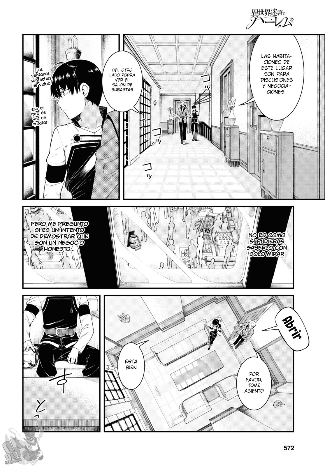 Isekai Meikyuu de Dorei Harem wo Capitulo 20.5 página 8