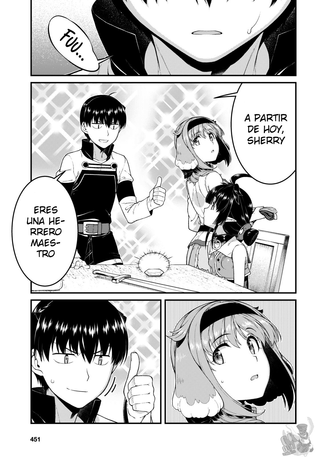 Isekai Meikyuu de Dorei Harem wo Capitulo 20.6 página 6