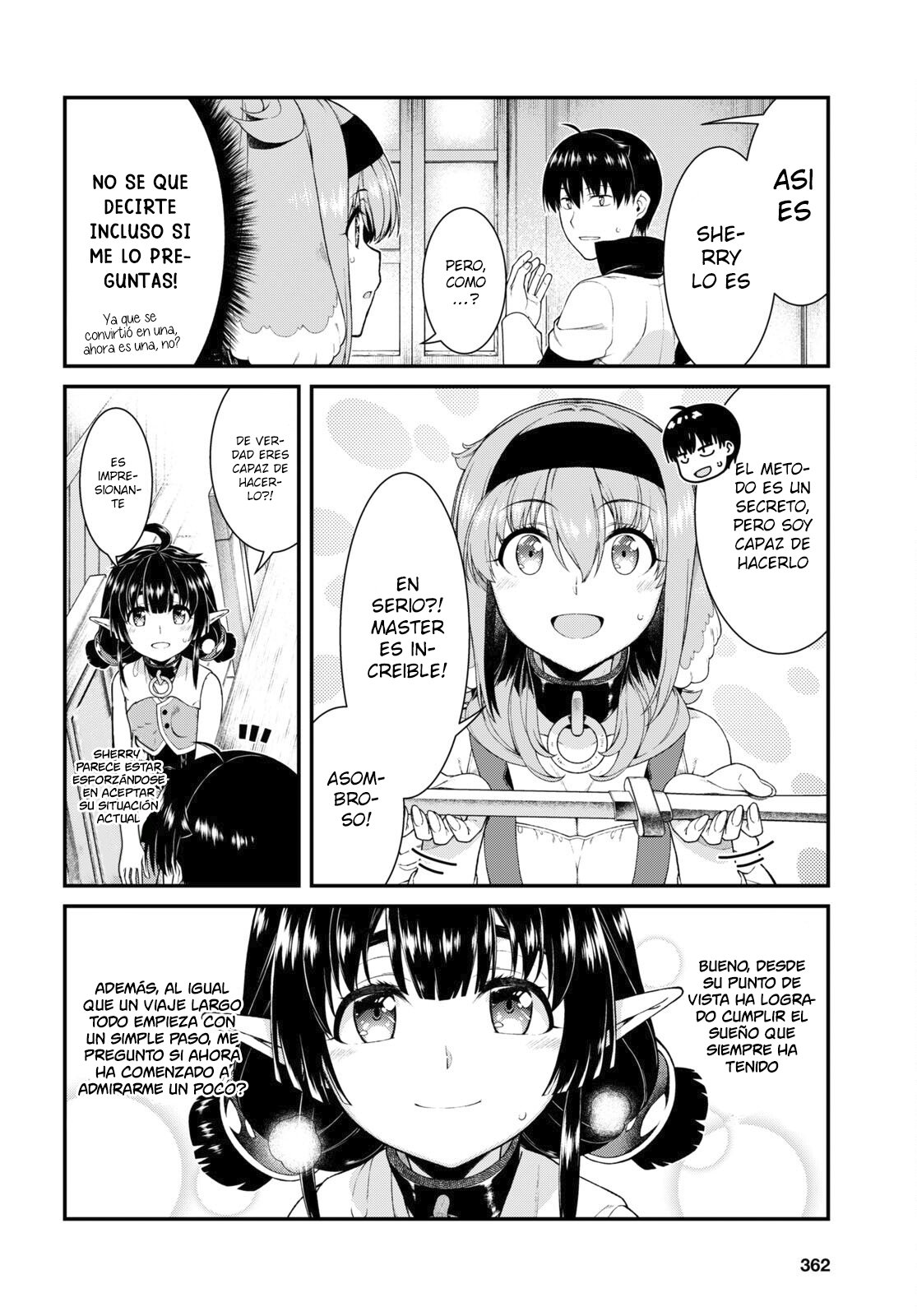 Isekai Meikyuu de Dorei Harem wo Capitulo 20.7 página 8