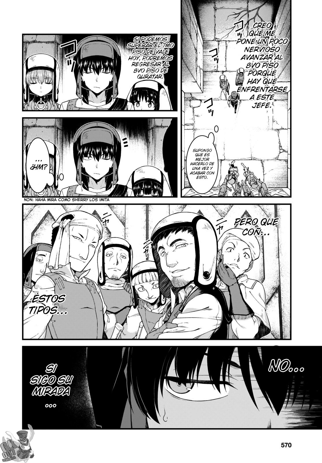 Isekai Meikyuu de Dorei Harem wo Capitulo 20 página 11