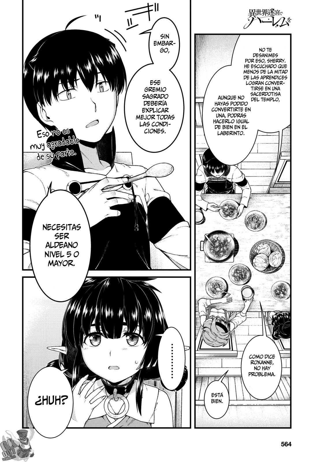 Isekai Meikyuu de Dorei Harem wo Capitulo 20 página 5