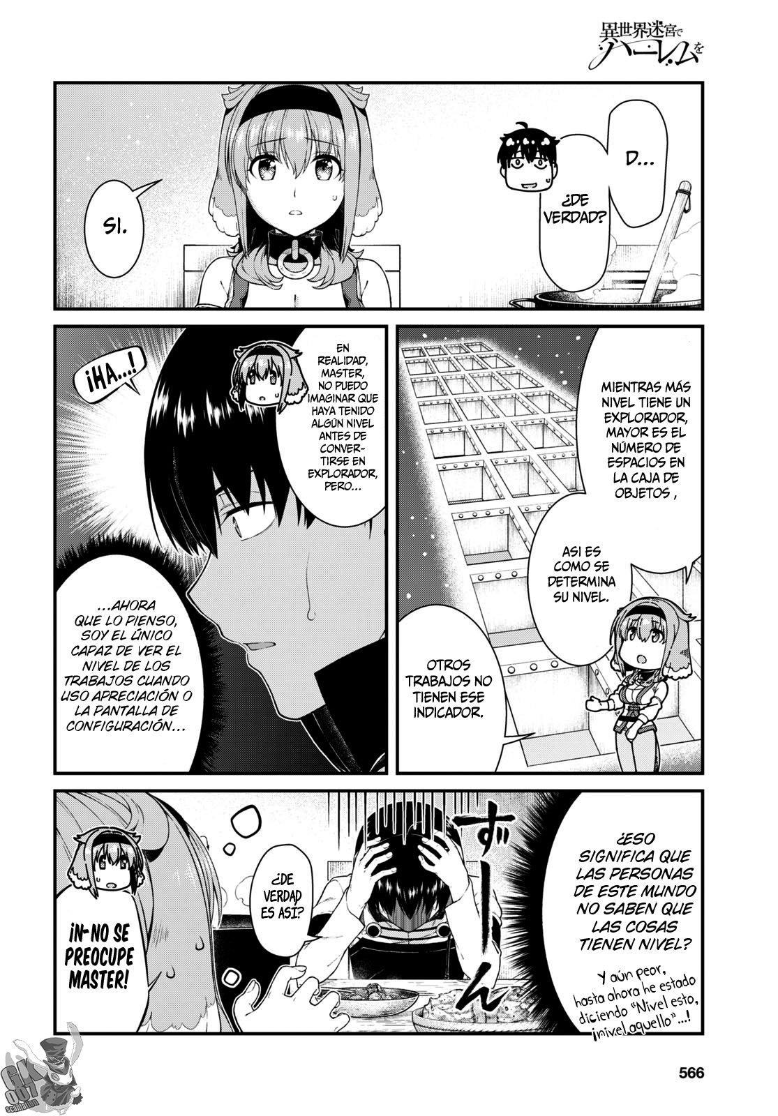 Isekai Meikyuu de Dorei Harem wo Capitulo 20 página 7