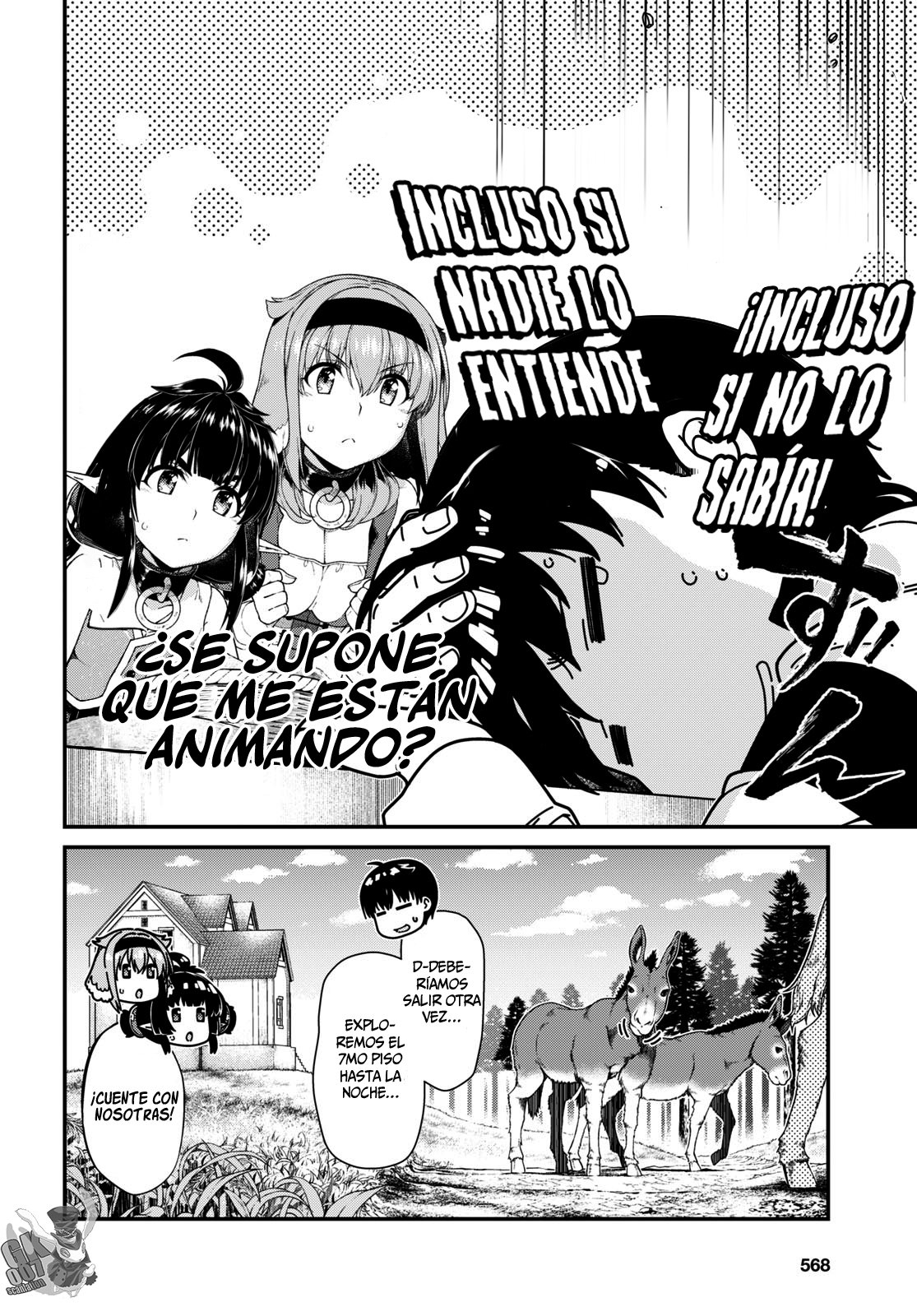 Isekai Meikyuu de Dorei Harem wo Capitulo 20 página 9