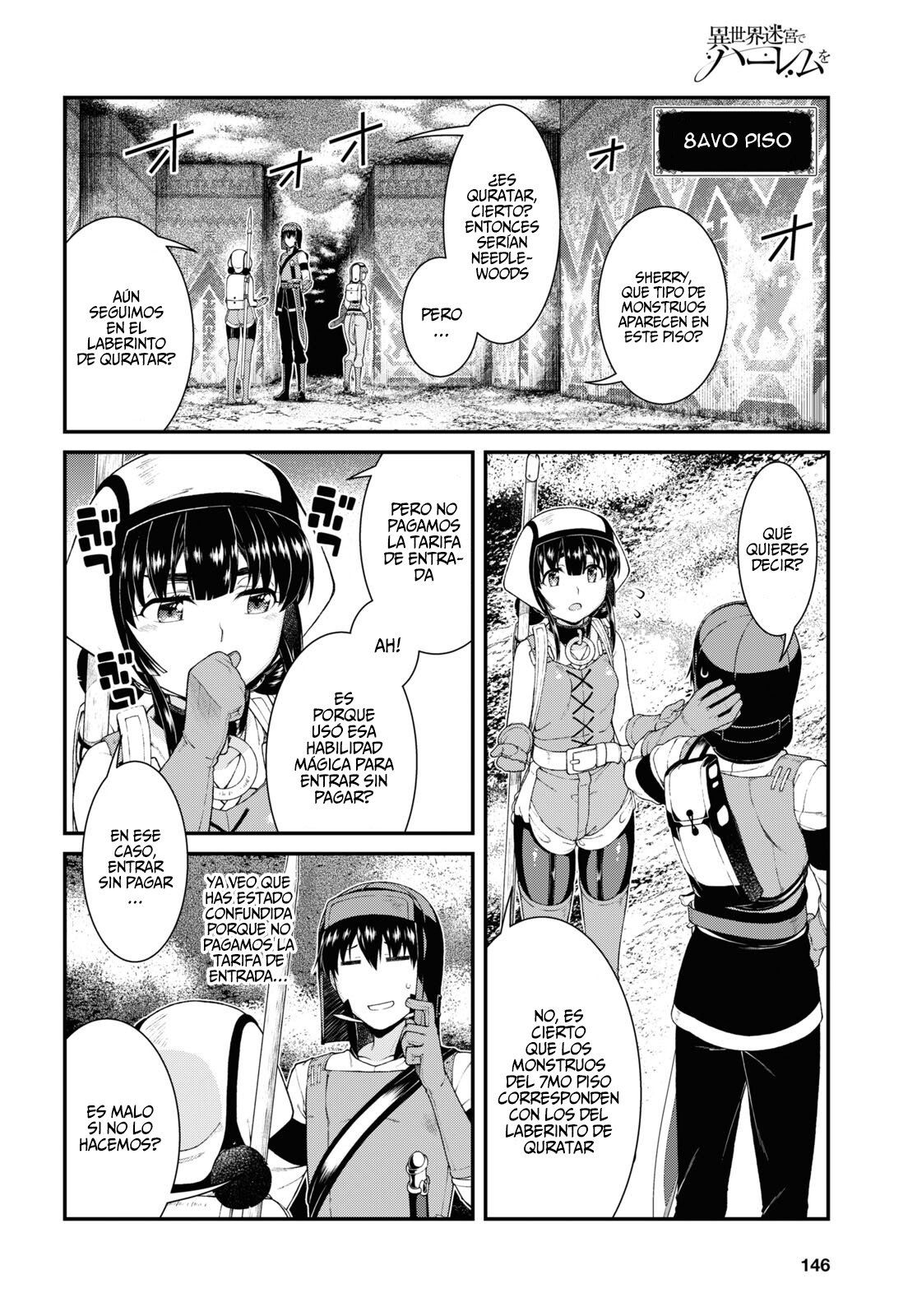 Isekai Meikyuu de Dorei Harem wo Capitulo 21.1 página 18